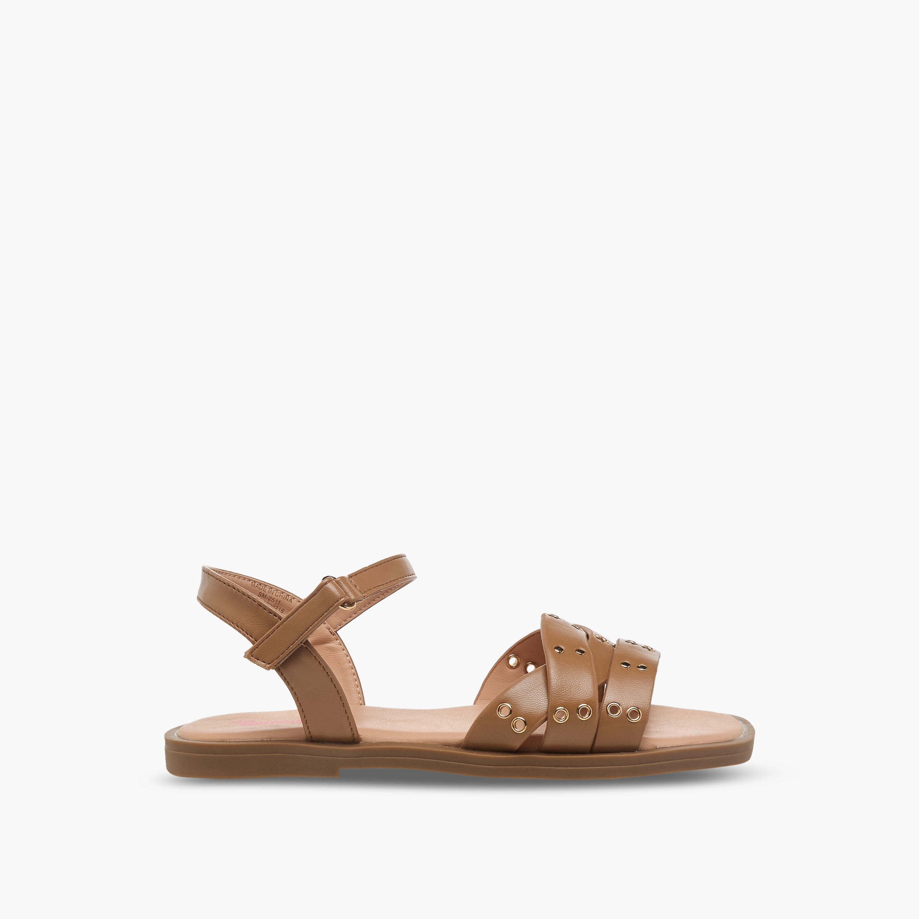 Little Missy Girls Hook and Loop Sandals-girls-shoes-sandals-image-2