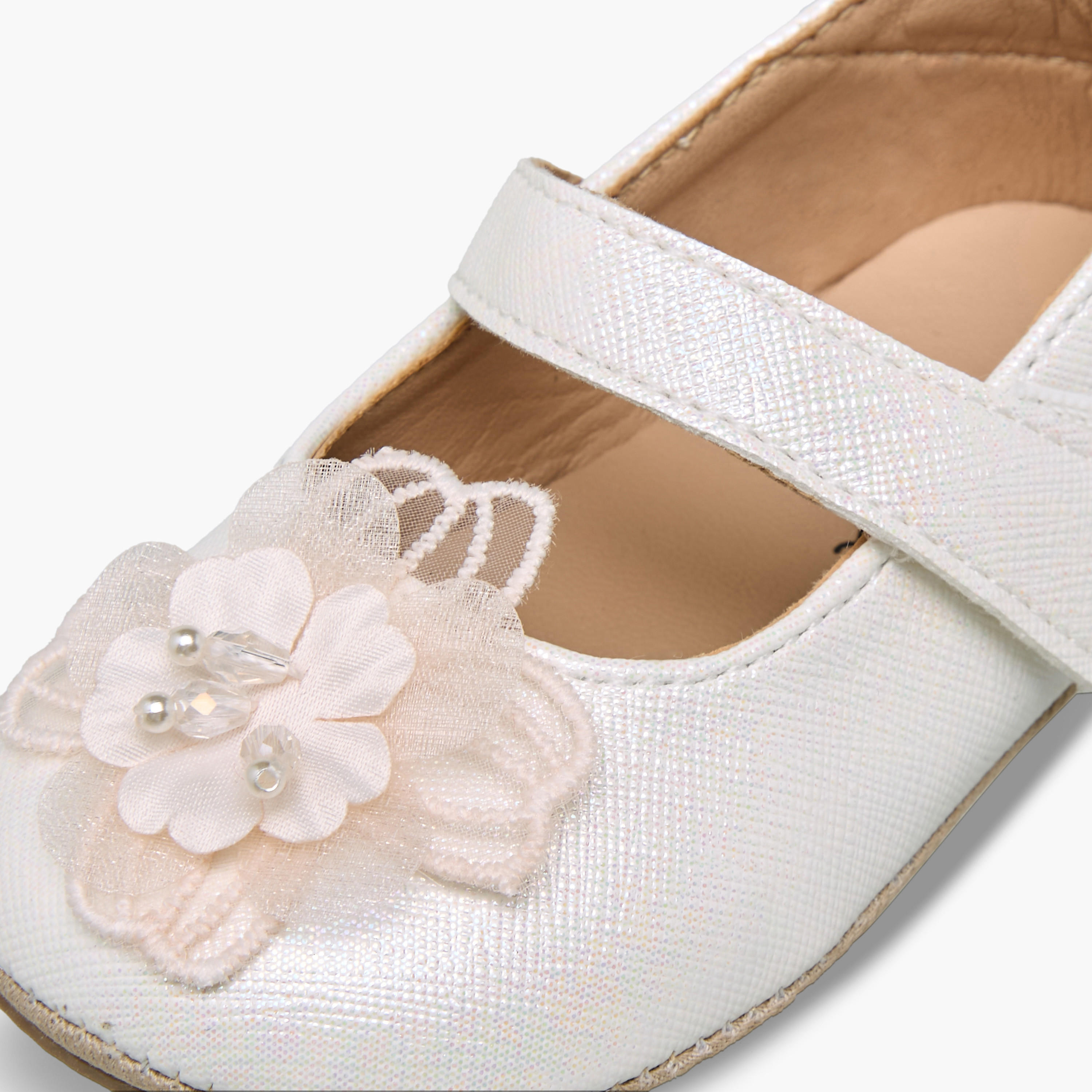 Barefeet Booties with Hook & Loop Closure-baby-girls-shoes-booties-image-4