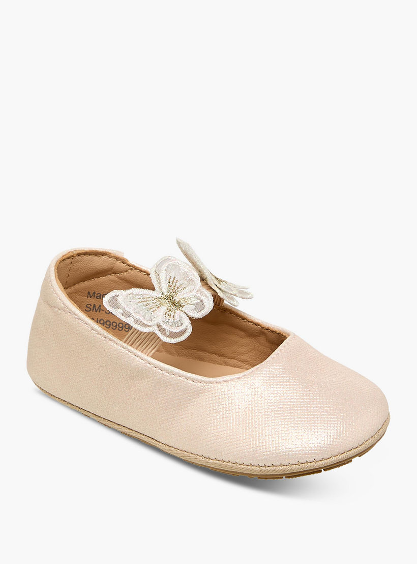 Barefeet Booties with Elastic Strap-baby-girls-shoes-booties-image-2