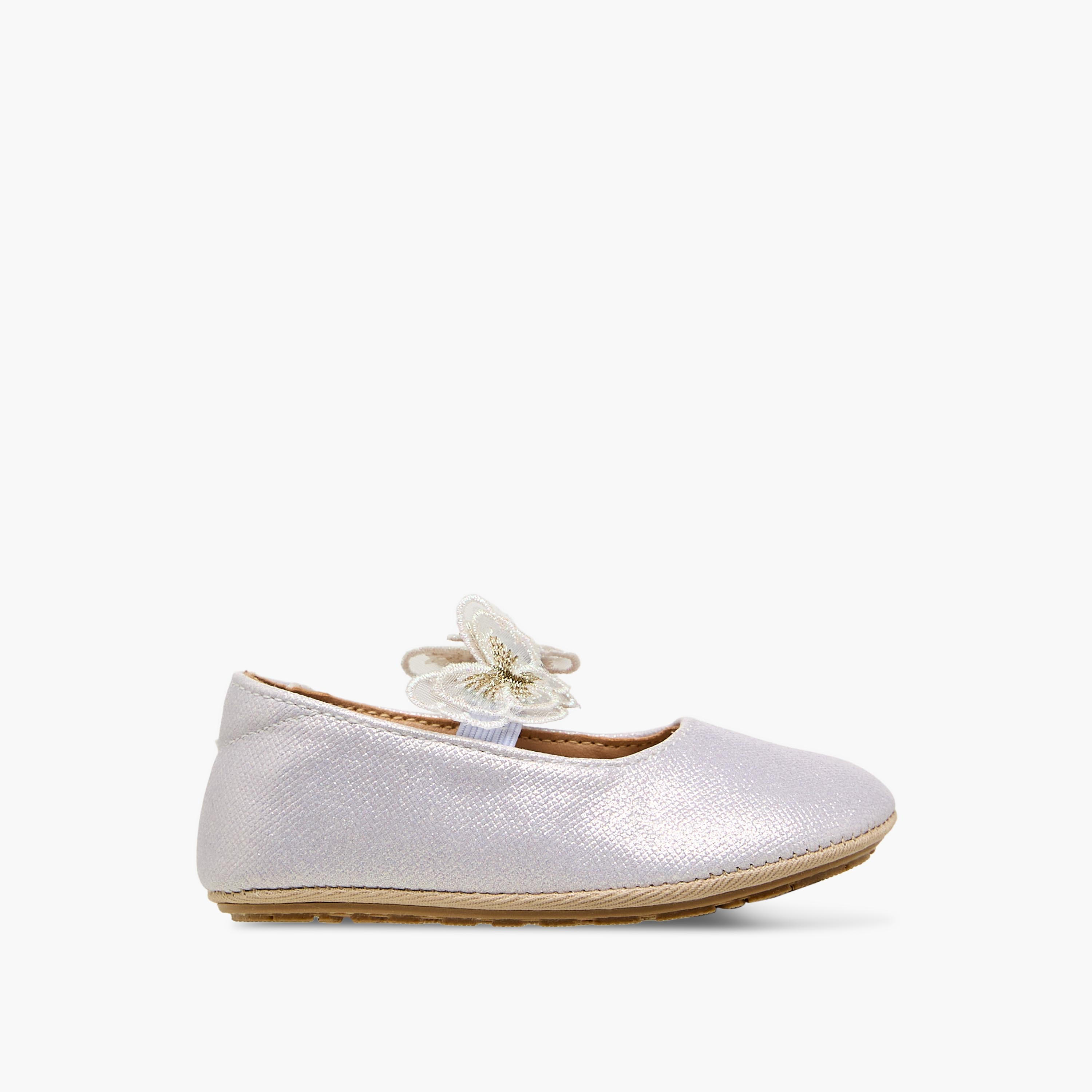 حذاء أطفال بحزام مطاطي من بيرفيت-baby-girls-shoes-booties-image-3