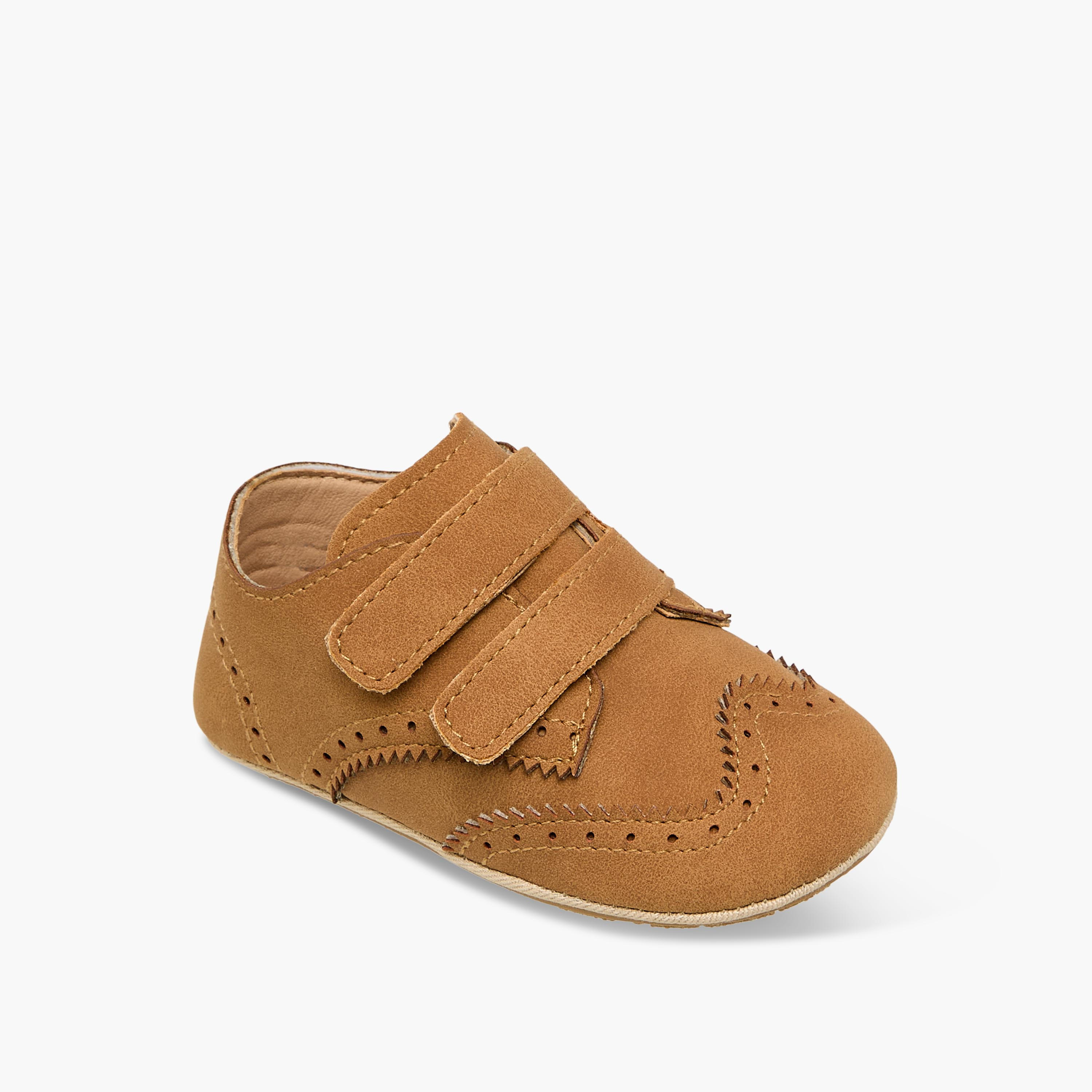 Barefeet Booties with Hook & Loop Closure-baby-boys-shoes-booties-image-2