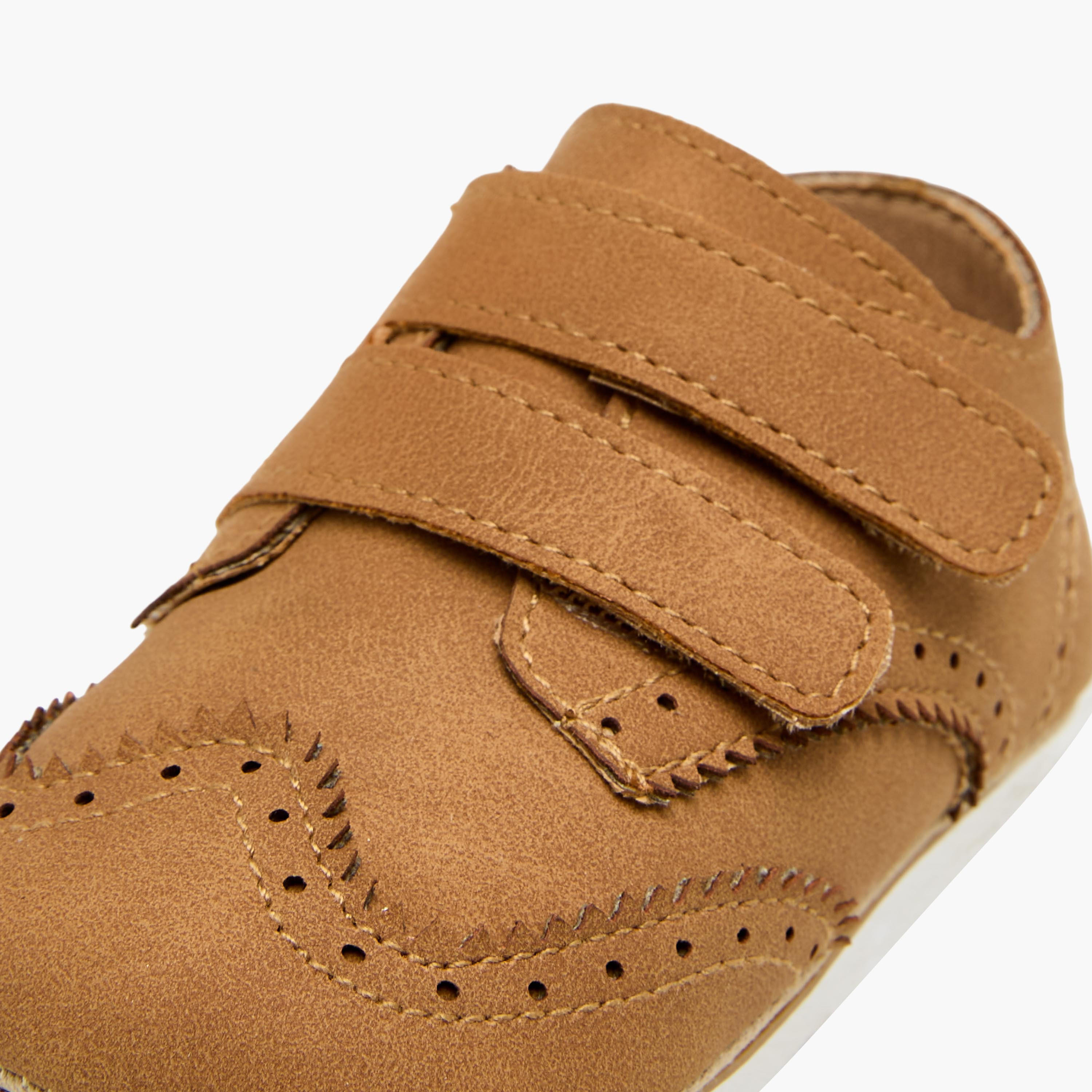 Barefeet Booties with Hook & Loop Closure-baby-boys-shoes-booties-image-4