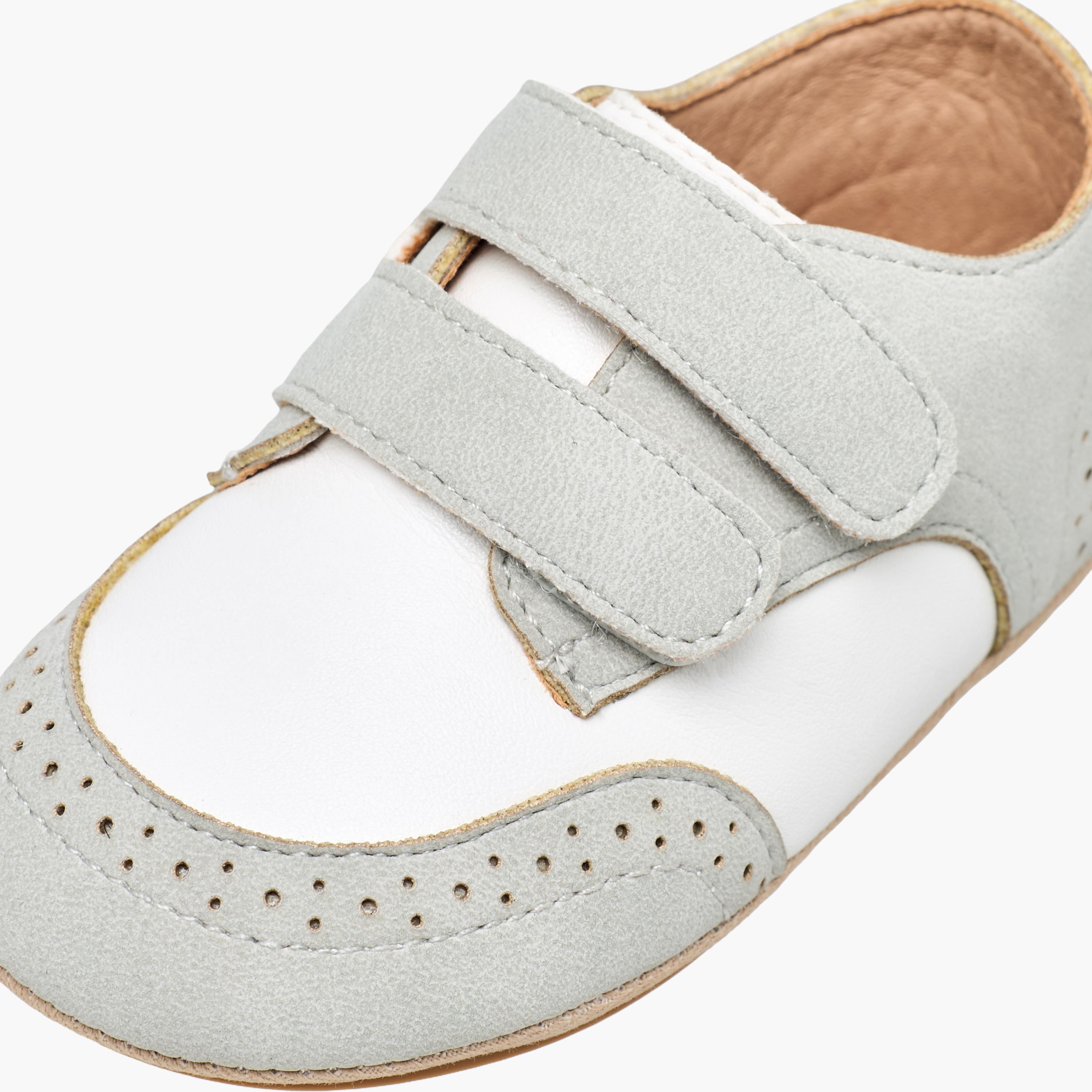 Barefeet Booties with Hook & Loop Closure-baby-boys-shoes-booties-image-4