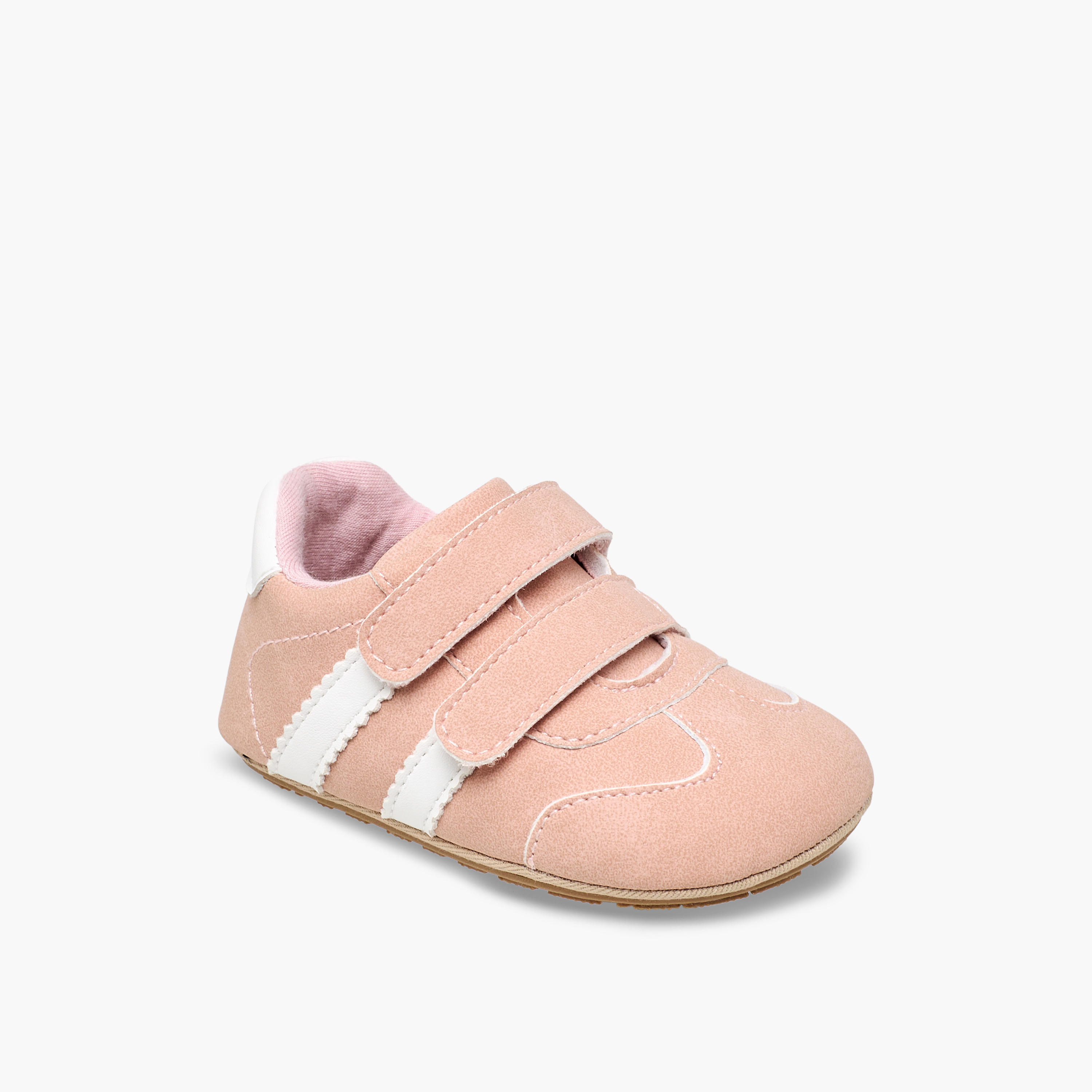 Barefeet Booties with Hook & Loop Closure-baby-girls-shoes-booties-image-2