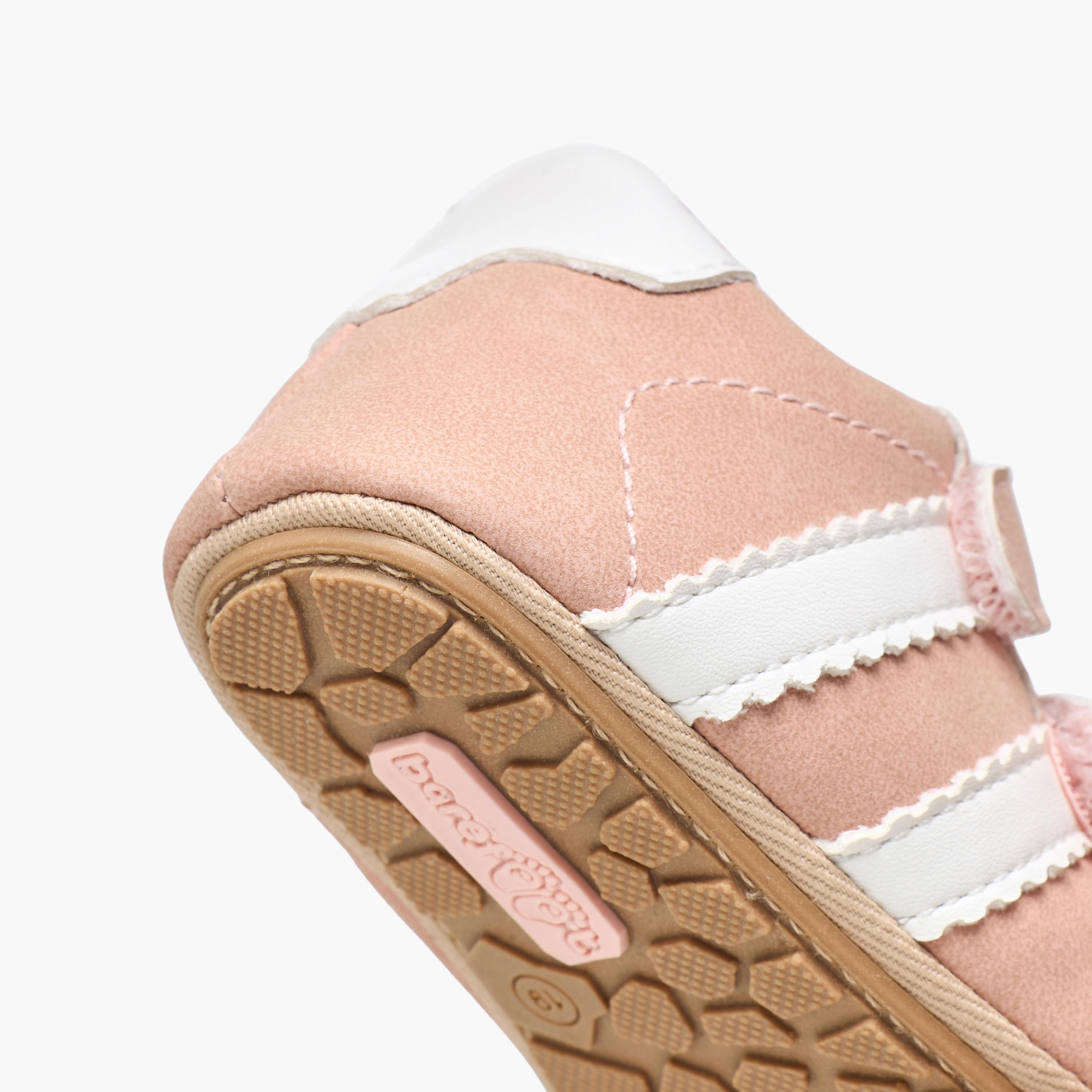 Barefeet Booties with Hook & Loop Closure-baby-girls-shoes-booties-image-5