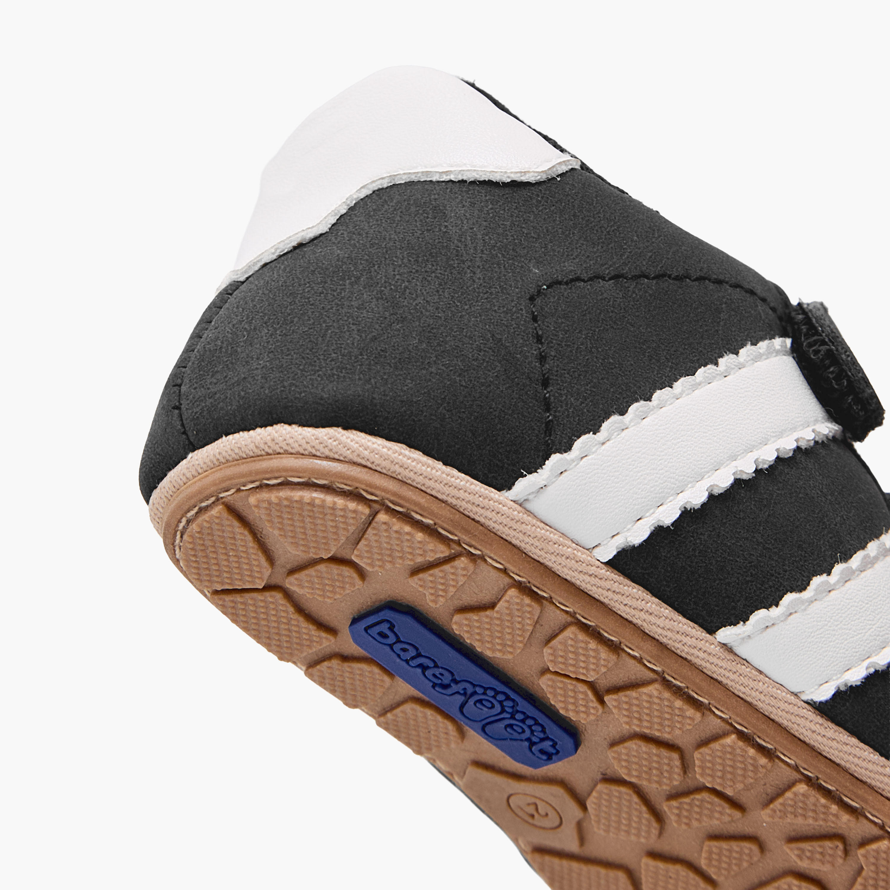 Barefeet Booties with Hook & Loop- Panelled-baby-boys-shoes-booties-image-8