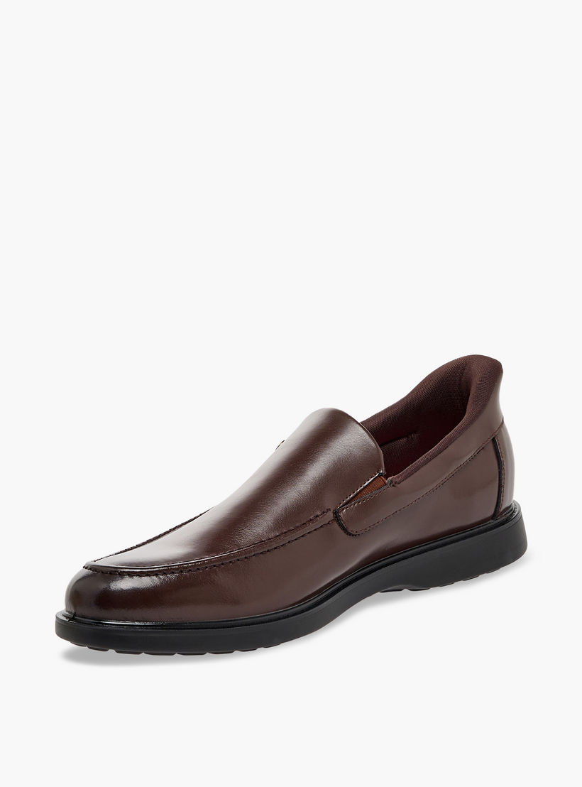 حذاء لوفر جلد سهل الارتداء للرجال من لو كونفورت-men-shoes-formalshoes-image-4