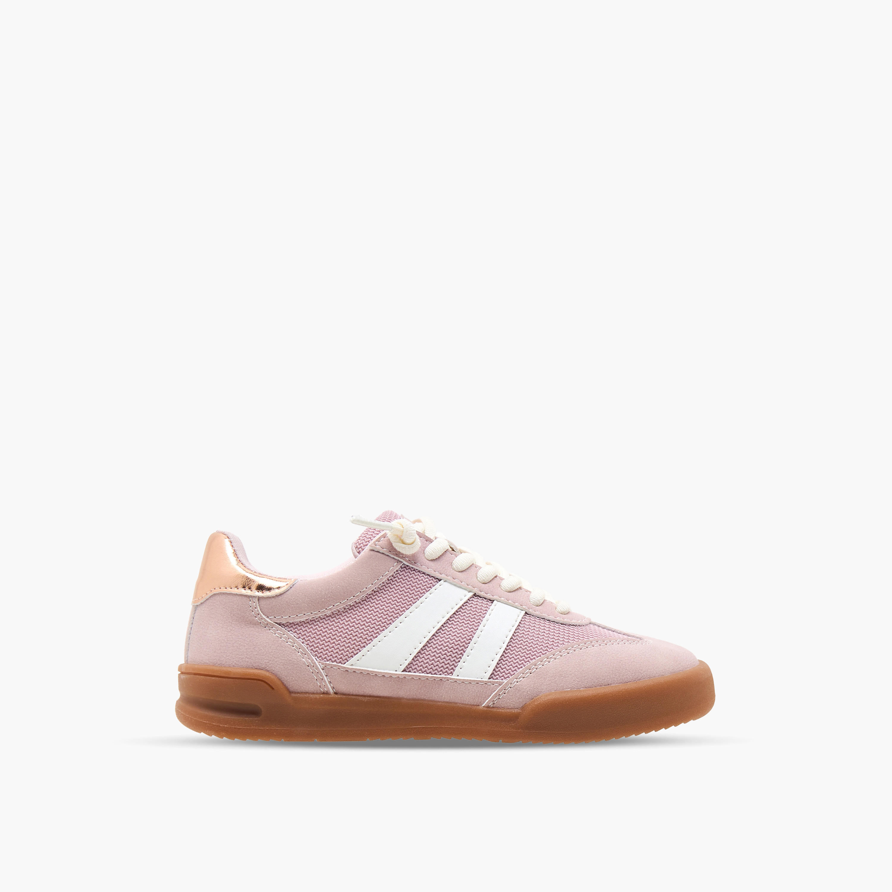 حذاء سنيكرز بطول الكاحل برباط إغلاق للبنات من ليتل ميسي-girls-shoes-sneakers-image-3