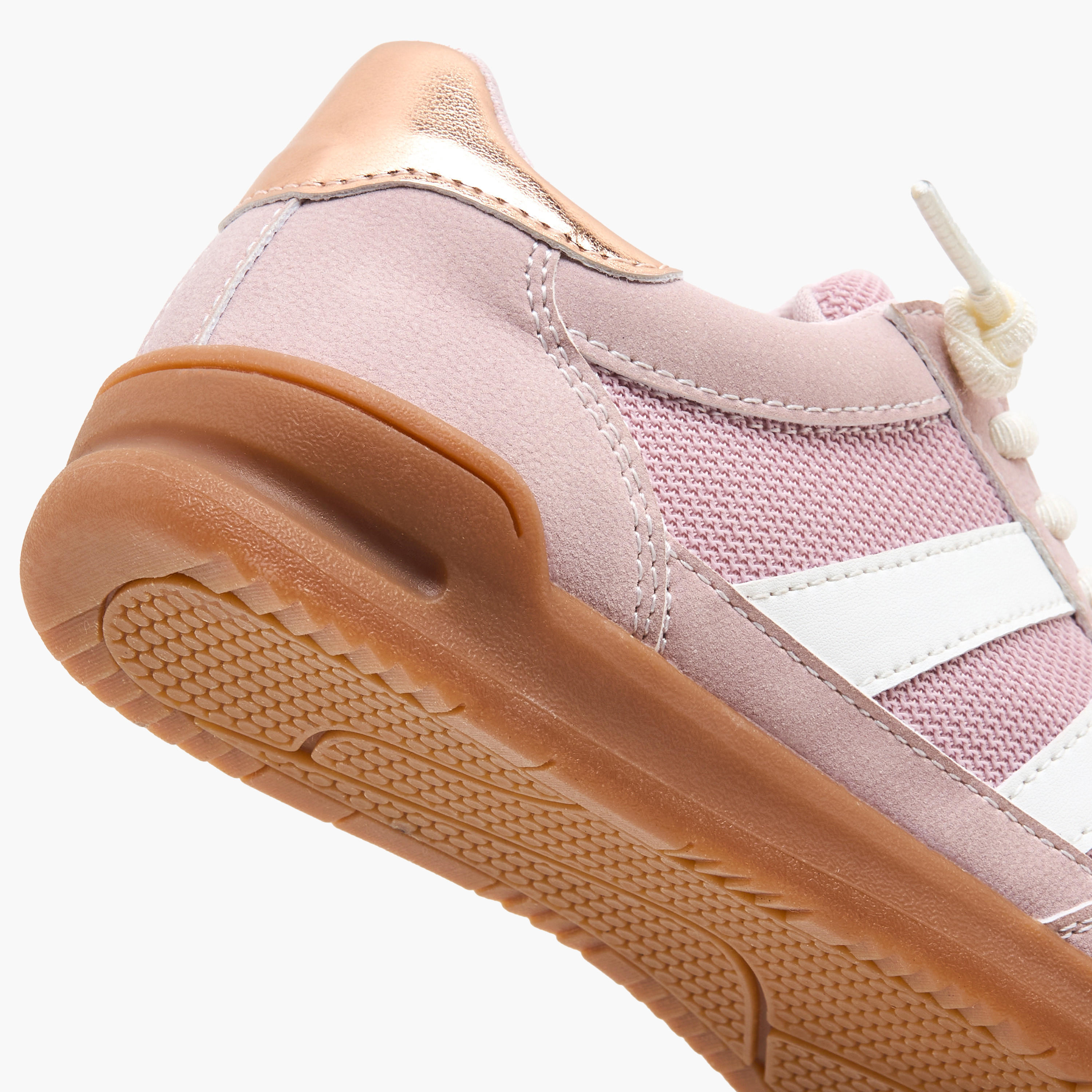 حذاء سنيكرز بطول الكاحل برباط إغلاق للبنات من ليتل ميسي-girls-shoes-sneakers-image-5