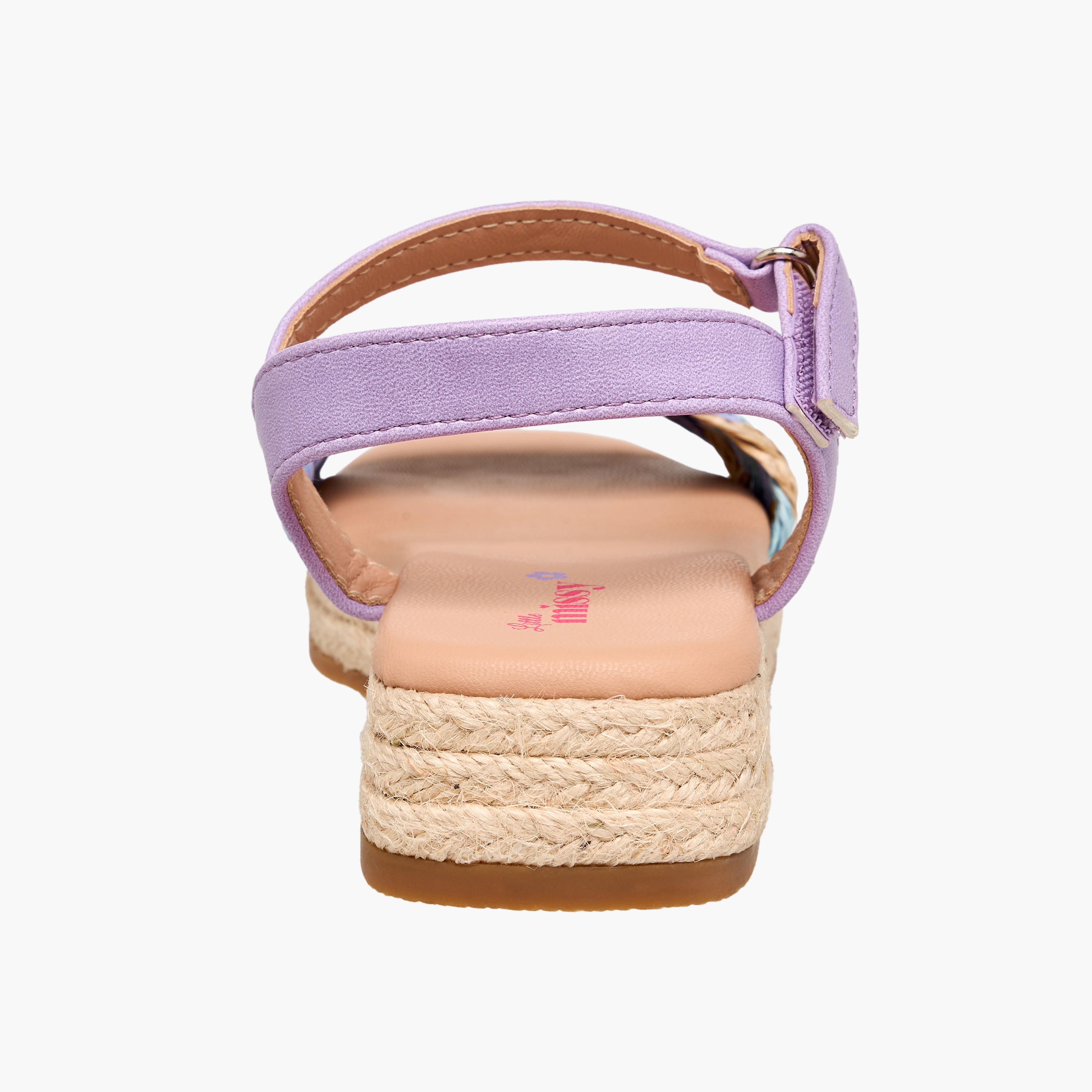 Little Missy Girls Hook and Loop Strap Sandals-girls-shoes-sandals-image-4