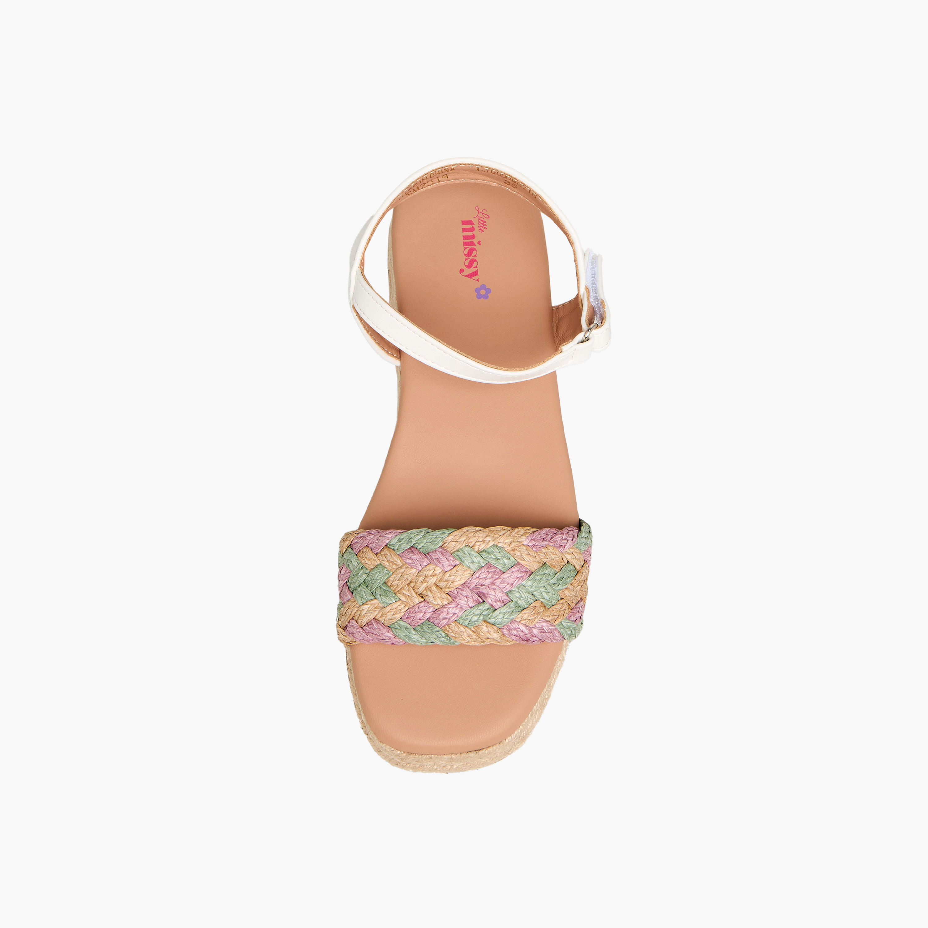 Little Missy Girls Hook and Loop Strap Sandals-girls-shoes-sandals-image-2