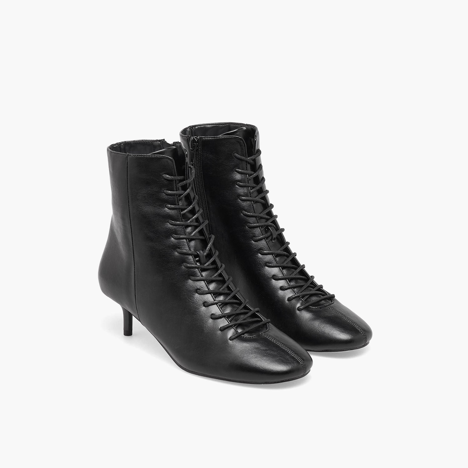 Celeste Women Lace-Up Kitten Heel Ankle Boots-women-shoes-boots-image-1
