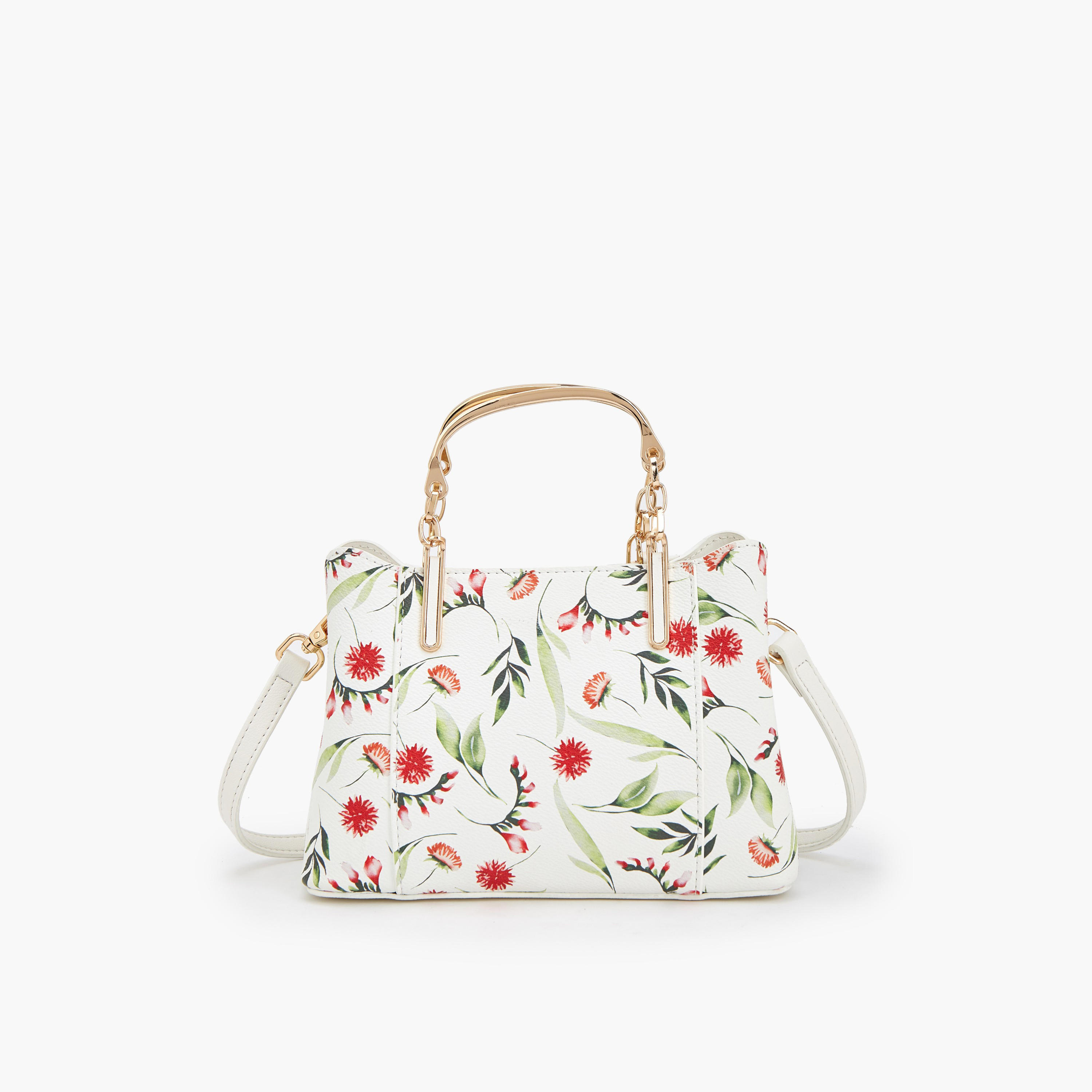Flora Bella Printed Tote Bag with Detachable Shoulder Strap-women-bagsandwallets-handbags-image-6