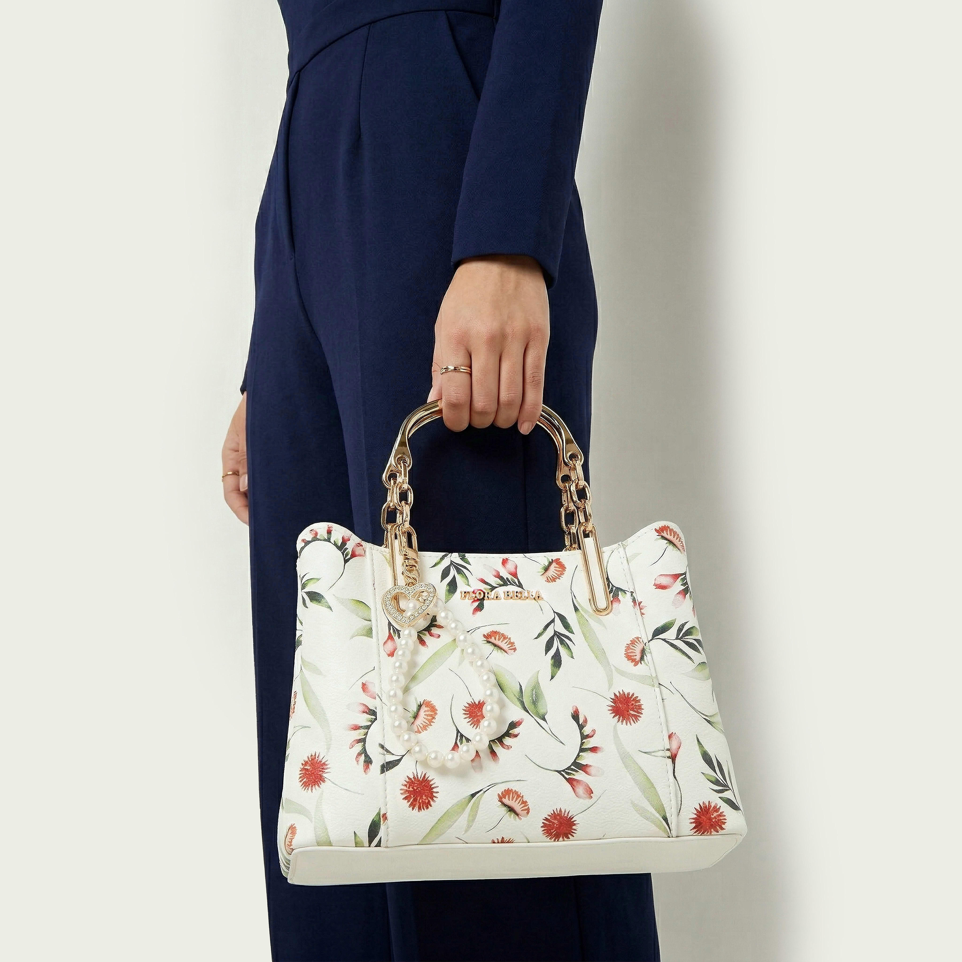 Flora Bella Printed Tote Bag with Detachable Shoulder Strap-women-bagsandwallets-handbags-image-8