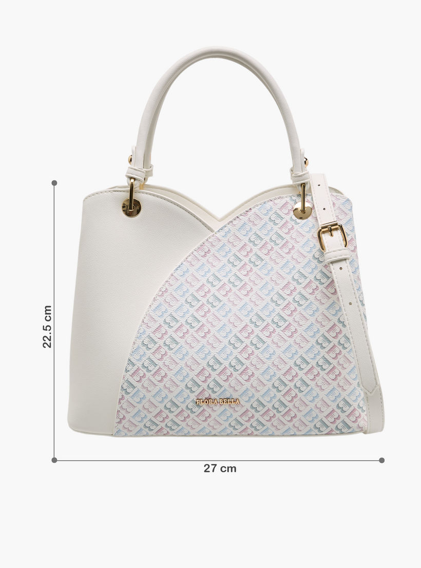 Flora Bella Monogram Print Tote Bag with Detachable Strap-women-bagsandwallets-handbags-image-2