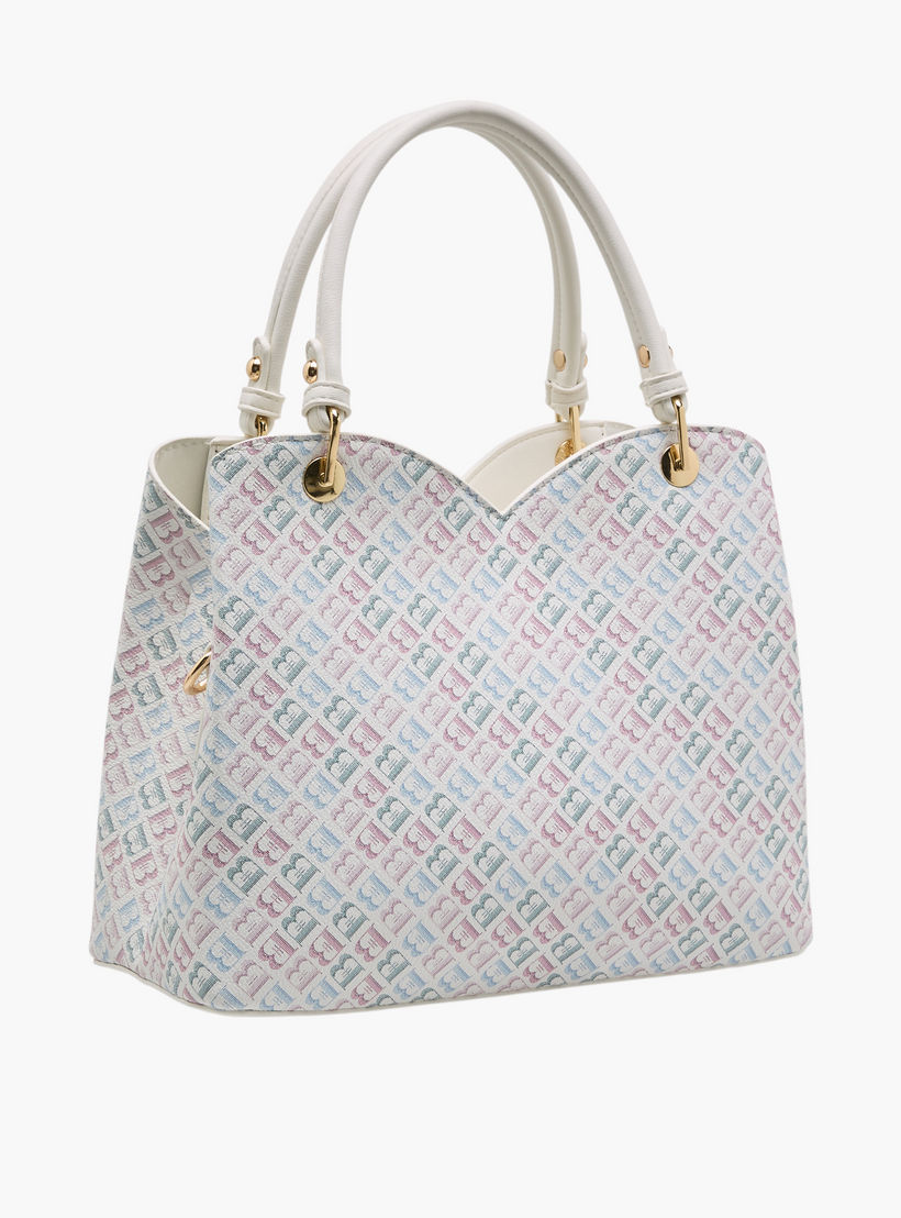 Flora Bella Monogram Print Tote Bag with Detachable Strap-women-bagsandwallets-handbags-image-5