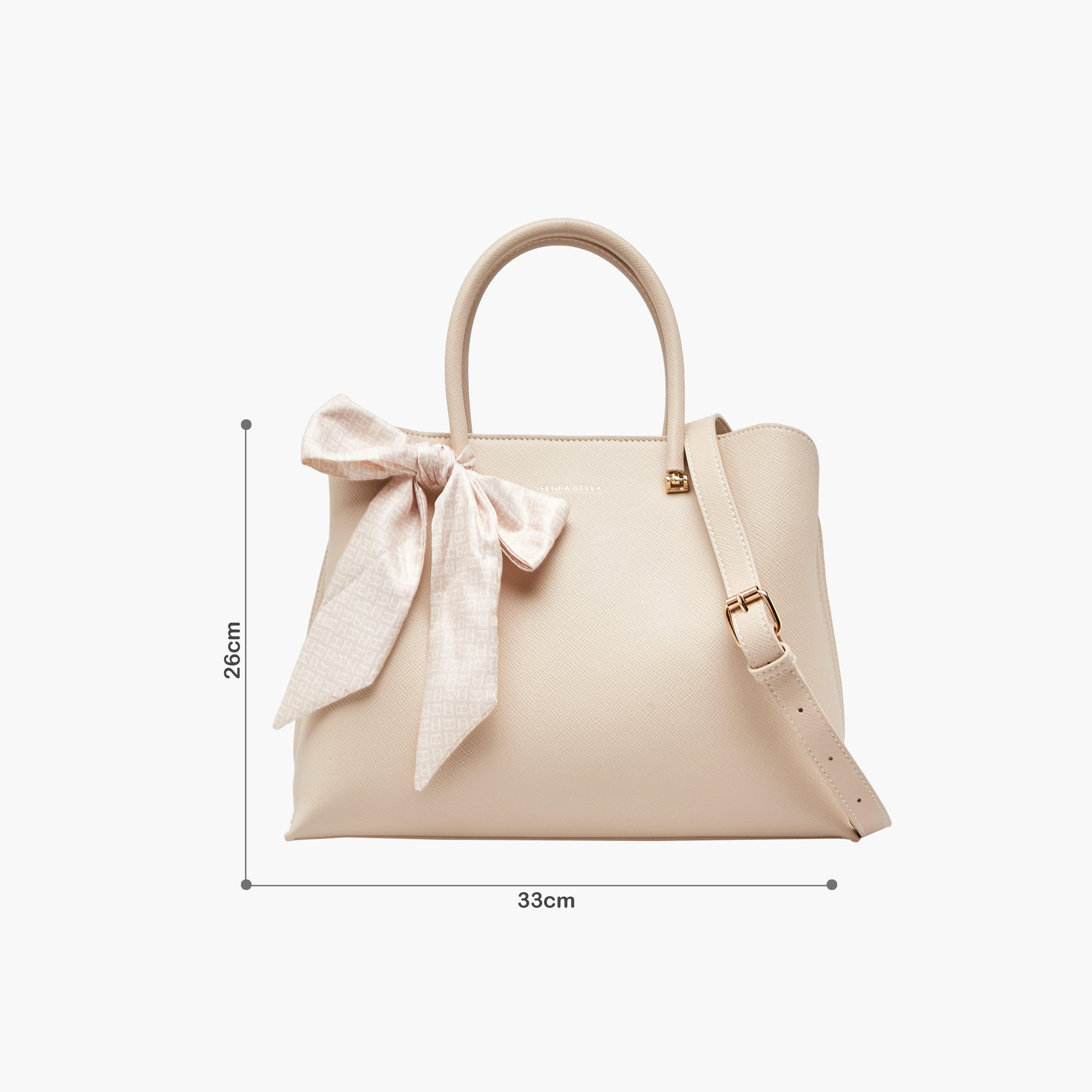 Flora Bella Scarf Accent Tote Bag with Detachable Strap-women-bagsandwallets-handbags-image-2