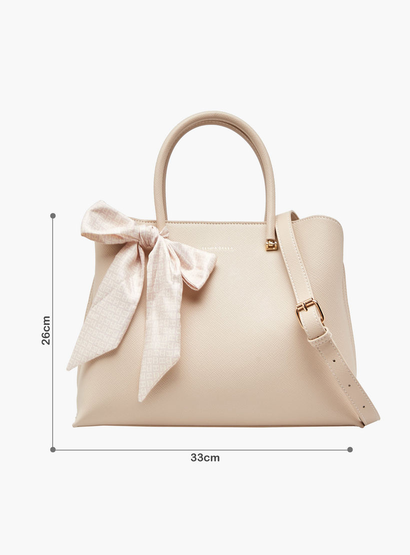 Flora Bella Scarf Accent Tote Bag with Detachable Strap-women-bagsandwallets-handbags-image-2