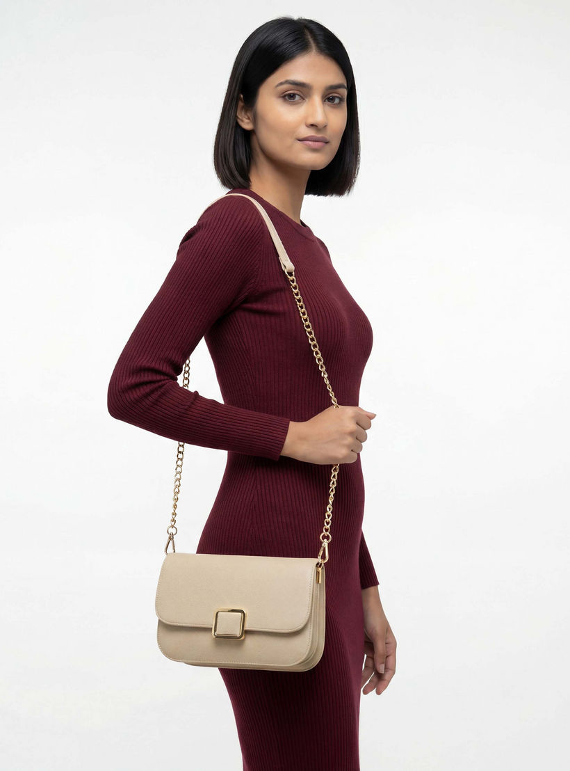 Flora Bella Textured Crossbody Bag with Detachable Chain Strap-women-bagsandwallets-handbags-image-3