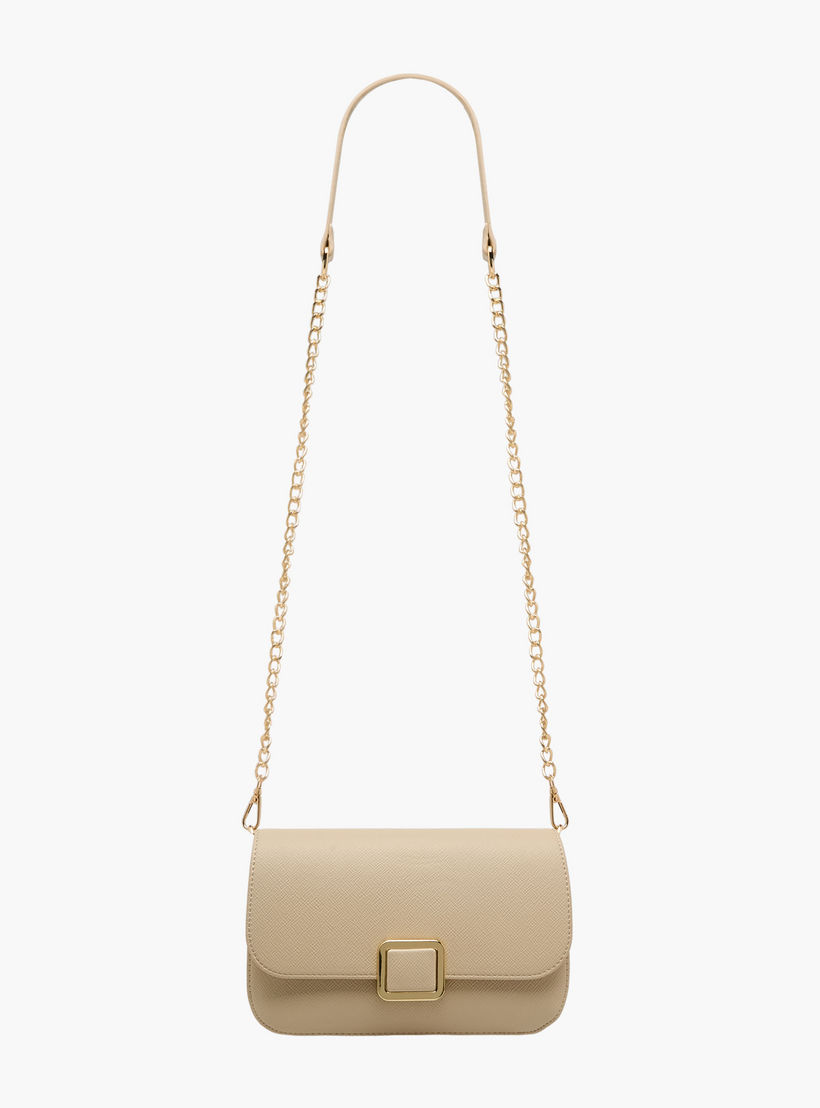 Flora Bella Textured Crossbody Bag with Detachable Chain Strap-women-bagsandwallets-handbags-image-4