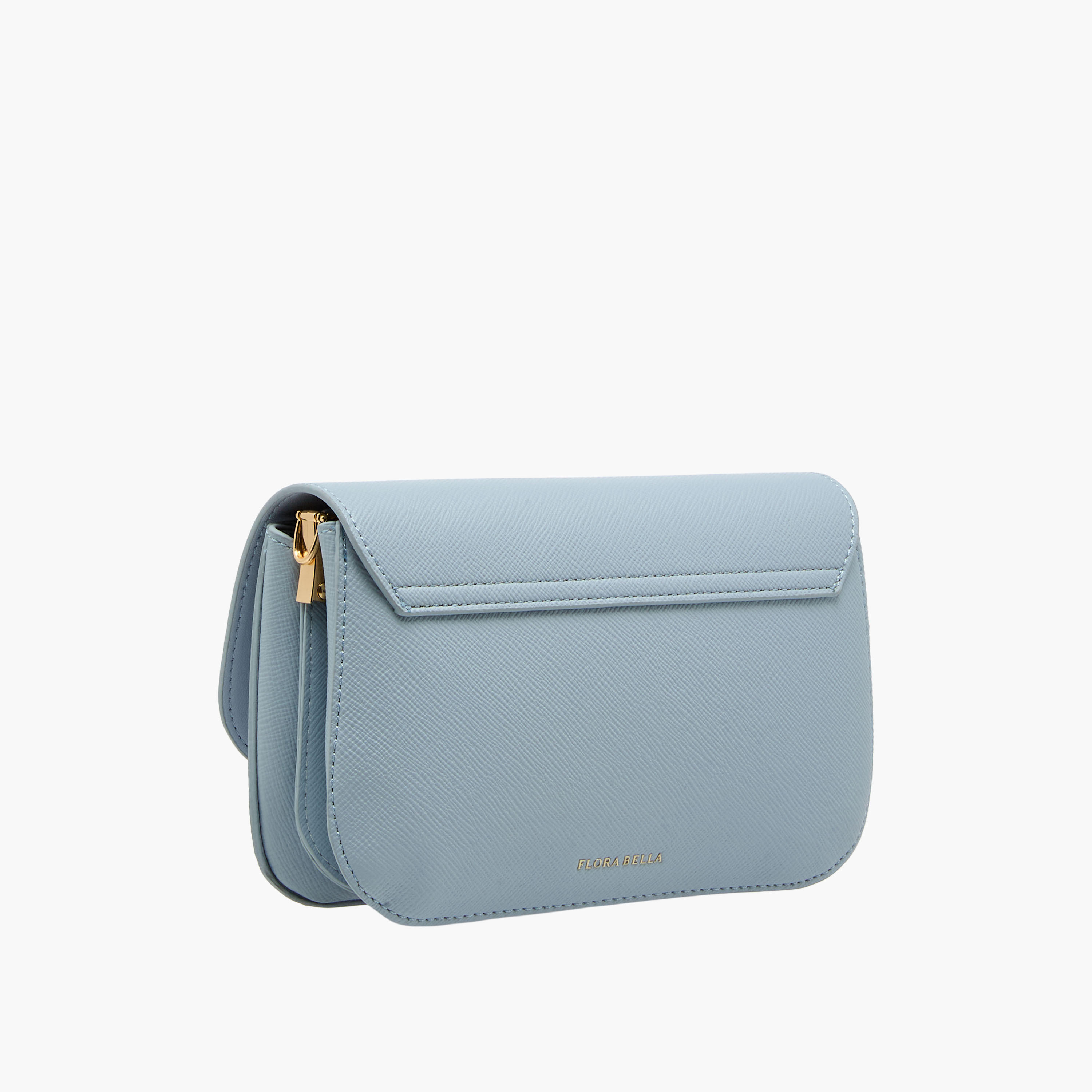 شنطة كروسبودي بارزة الملمس بحزام سلسلة قابل للفصل من فلورا بيلا-women-bagsandwallets-handbags-image-5