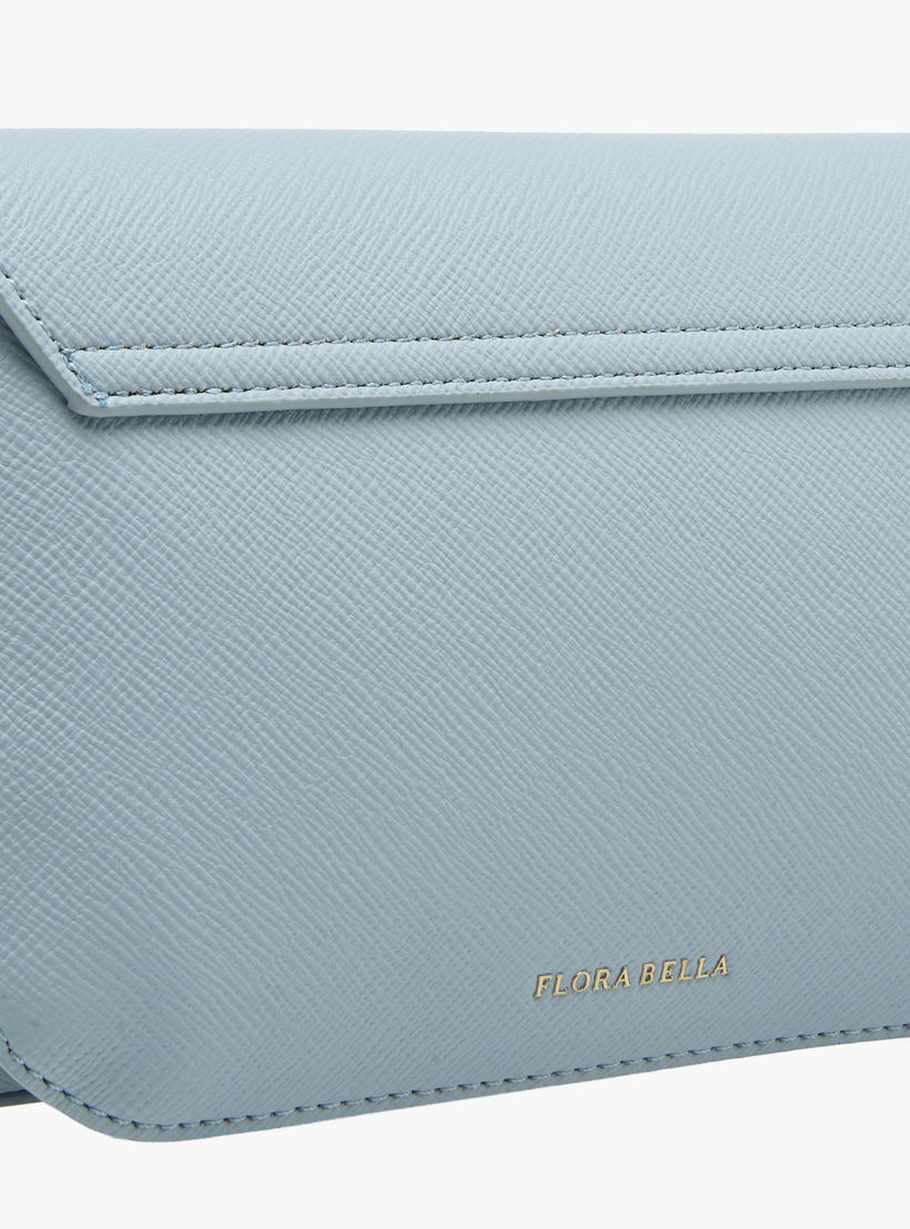 شنطة كروسبودي بارزة الملمس بحزام سلسلة قابل للفصل من فلورا بيلا-women-bagsandwallets-handbags-image-7