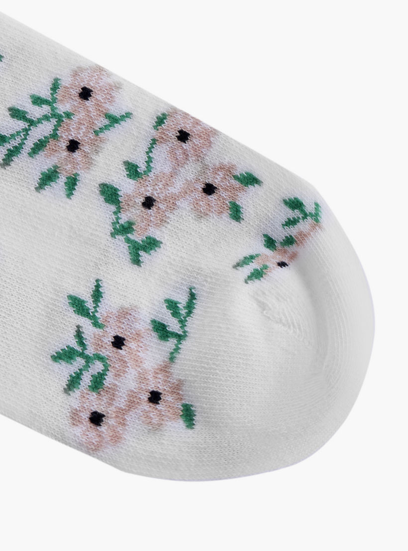 Flora Bella Assorted Ankle Length Socks - Set of 5-women-socksandstockings-image-3