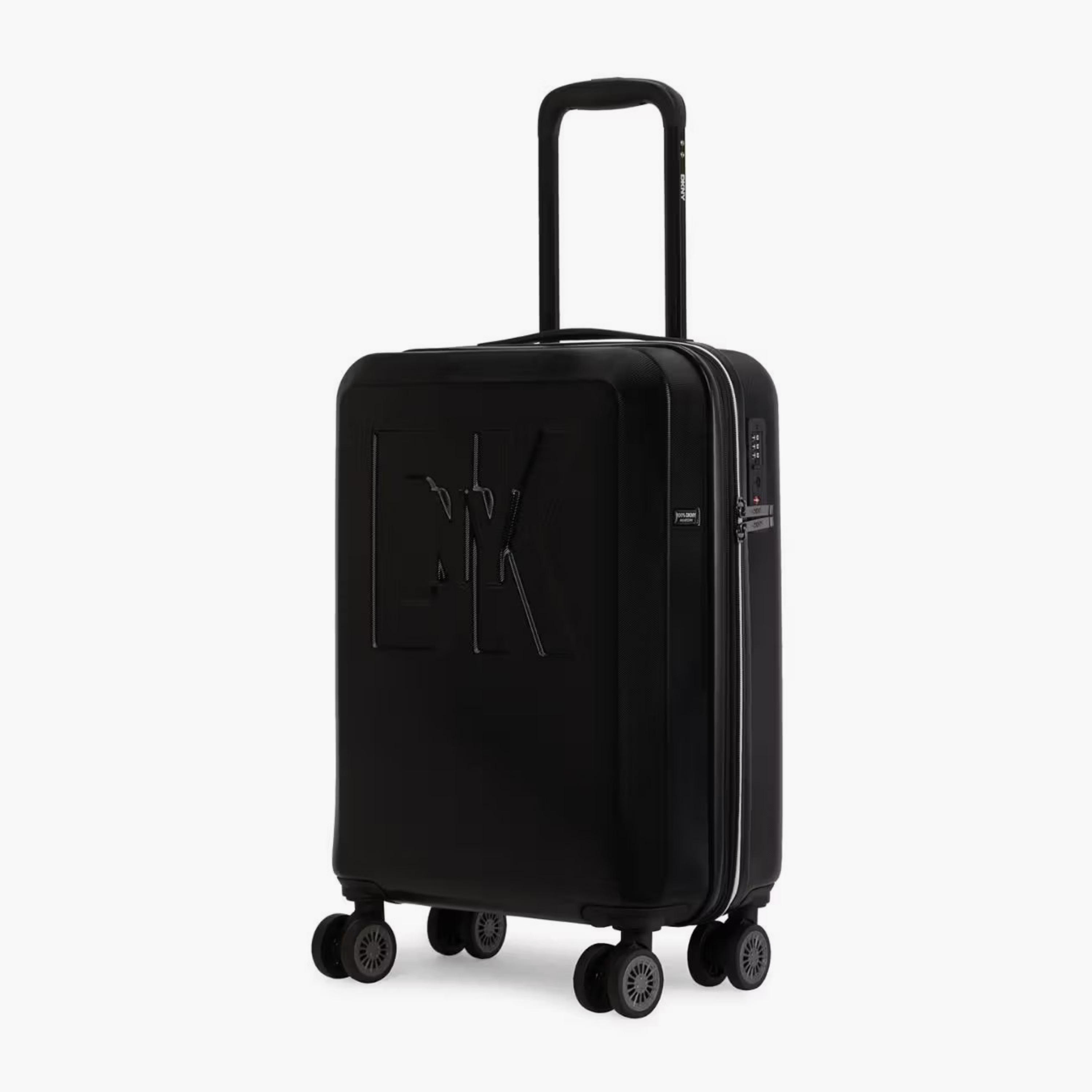 شنطة سفر صلبة بعجلات ومقبض قابل للسحب ونقوش شعار من دكني - 20 بوصة-travel-luggagesandbags-luggage-image-1