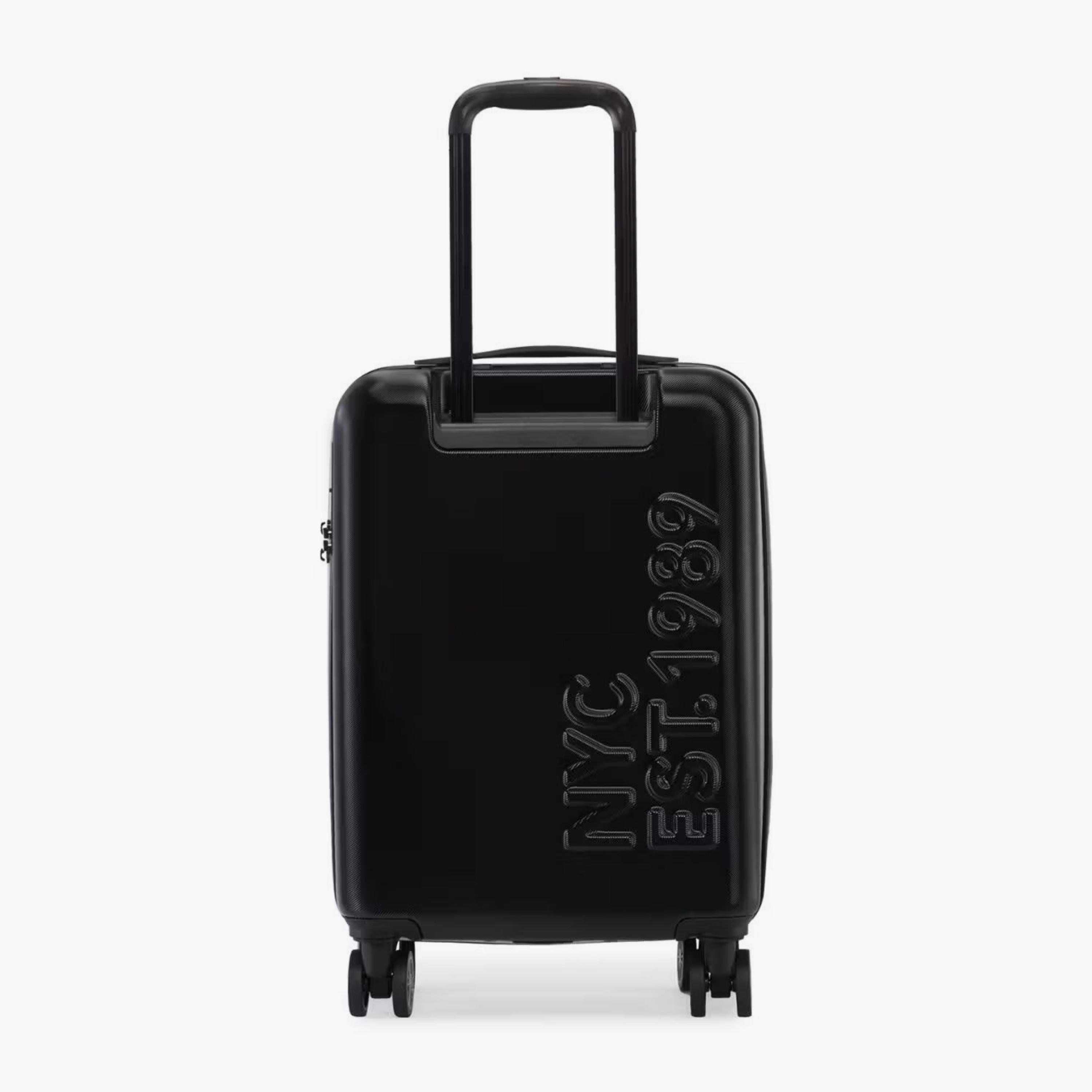 شنطة سفر صلبة بعجلات ومقبض قابل للسحب ونقوش شعار من دكني - 20 بوصة-travel-luggagesandbags-luggage-image-3