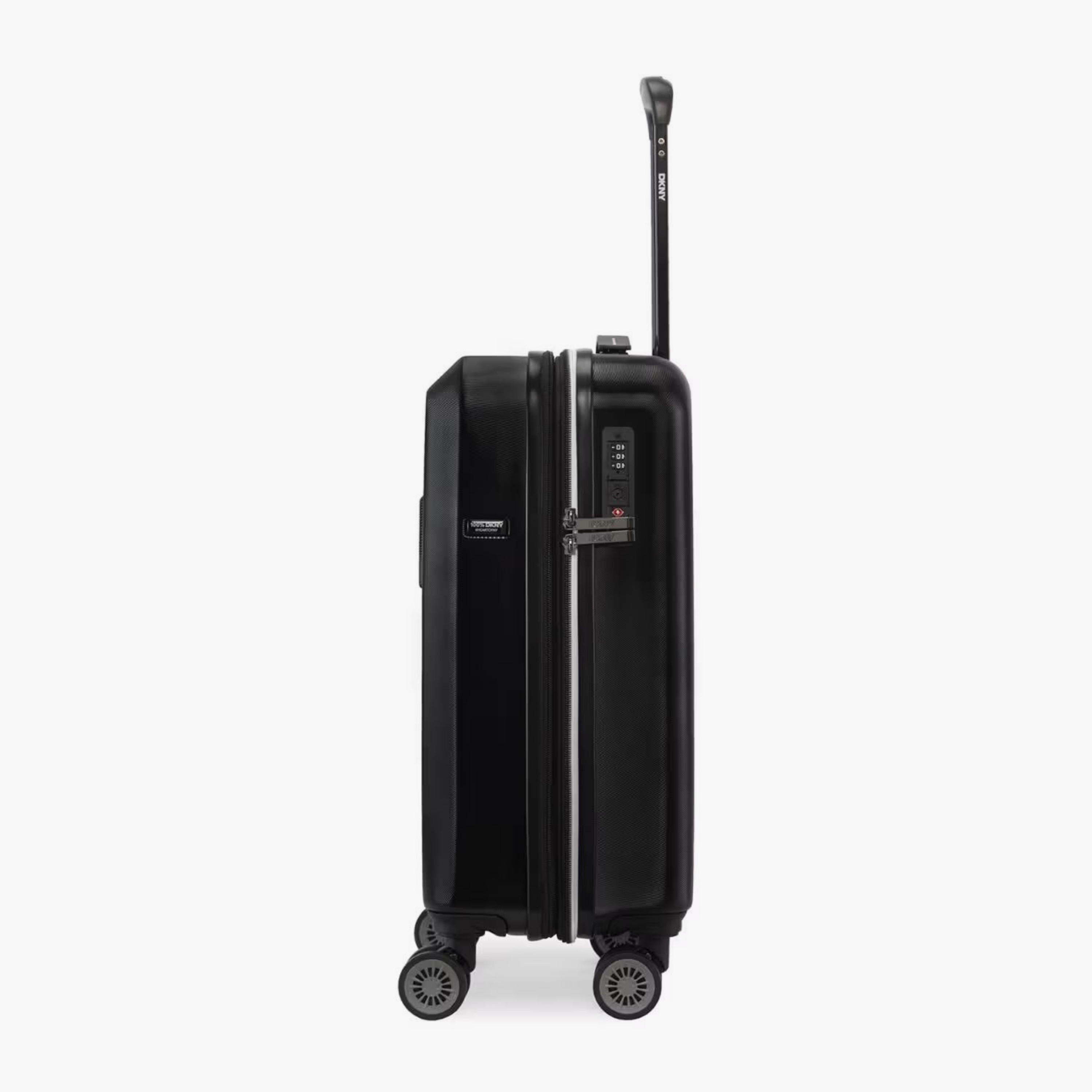 شنطة سفر صلبة بعجلات ومقبض قابل للسحب ونقوش شعار من دكني - 20 بوصة-travel-luggagesandbags-luggage-image-5