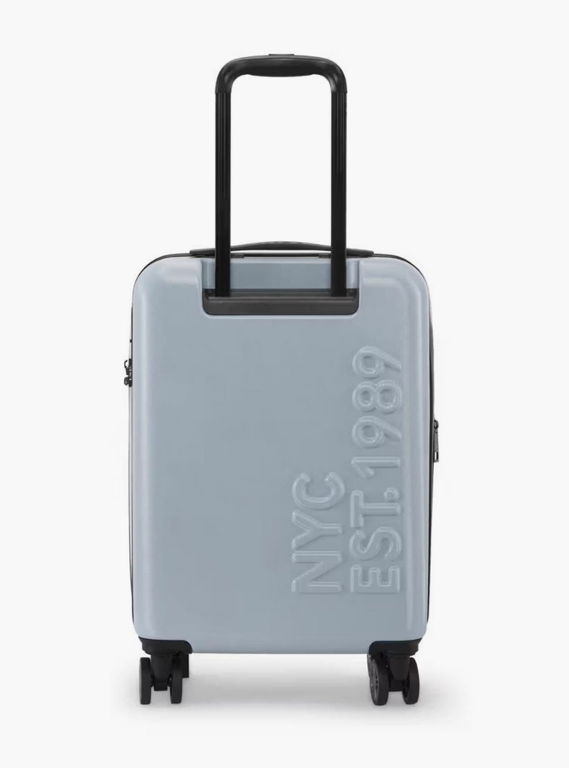 شنطة سفر صلبة بعجلات ومقبض قابل للسحب ونقوش شعار من دكني - 20 بوصة-travel-luggagesandbags-luggage-image-3