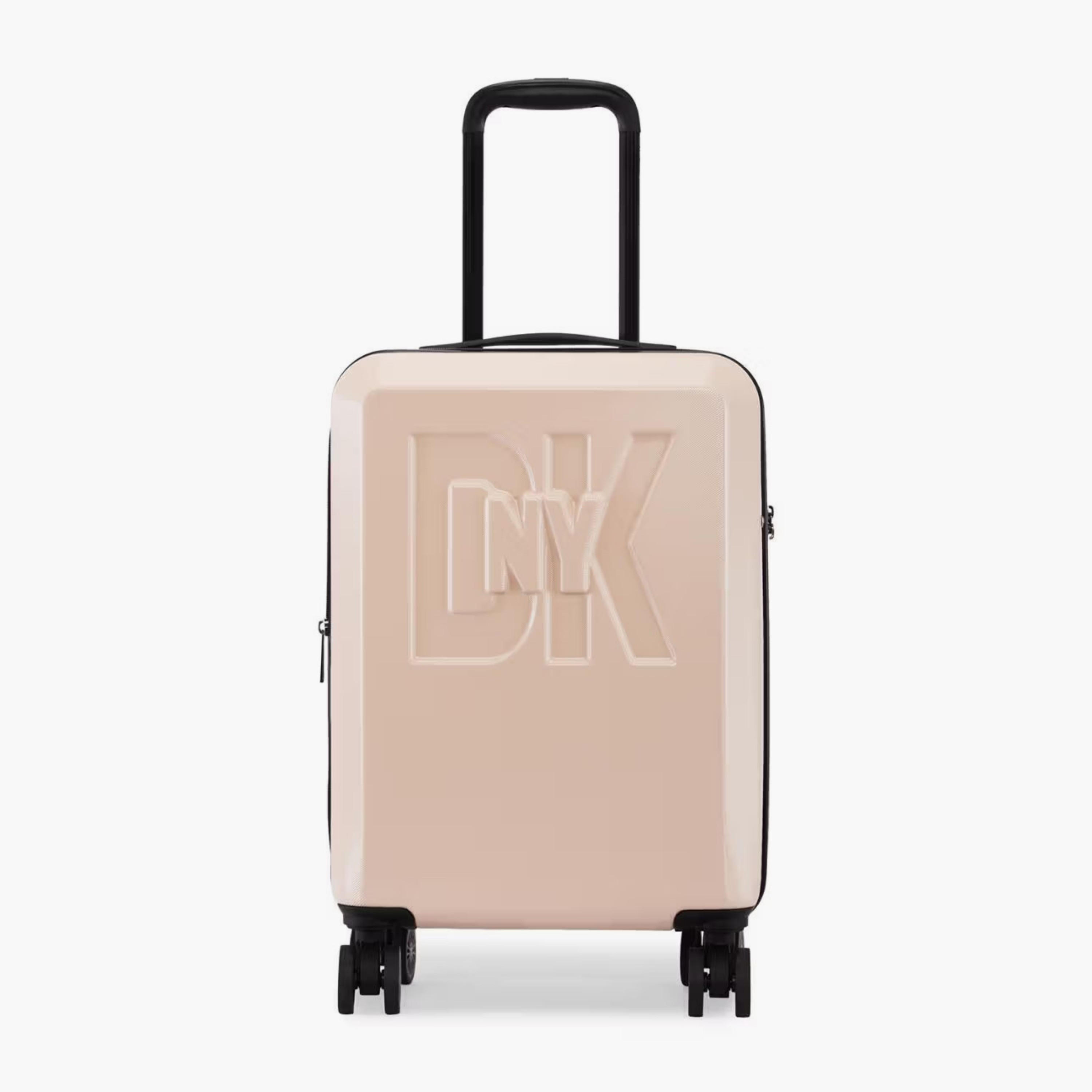 شنطة سفر صلبة بعجلات ومقبض قابل للسحب ونقوش شعار من دكني - 20 بوصة-travel-luggagesandbags-luggage-image-2