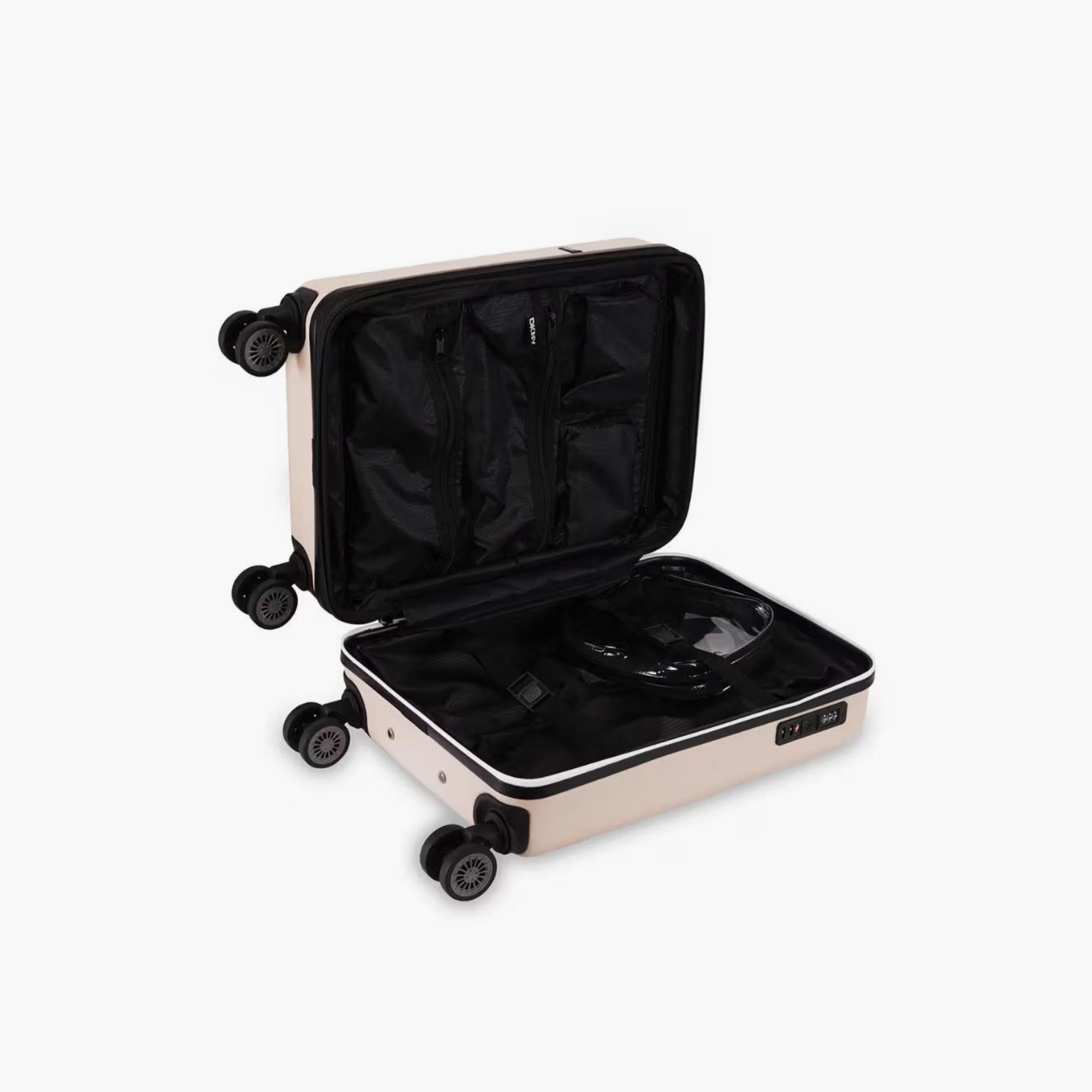شنطة سفر صلبة بعجلات ومقبض قابل للسحب ونقوش شعار من دكني - 20 بوصة-travel-luggagesandbags-luggage-image-4