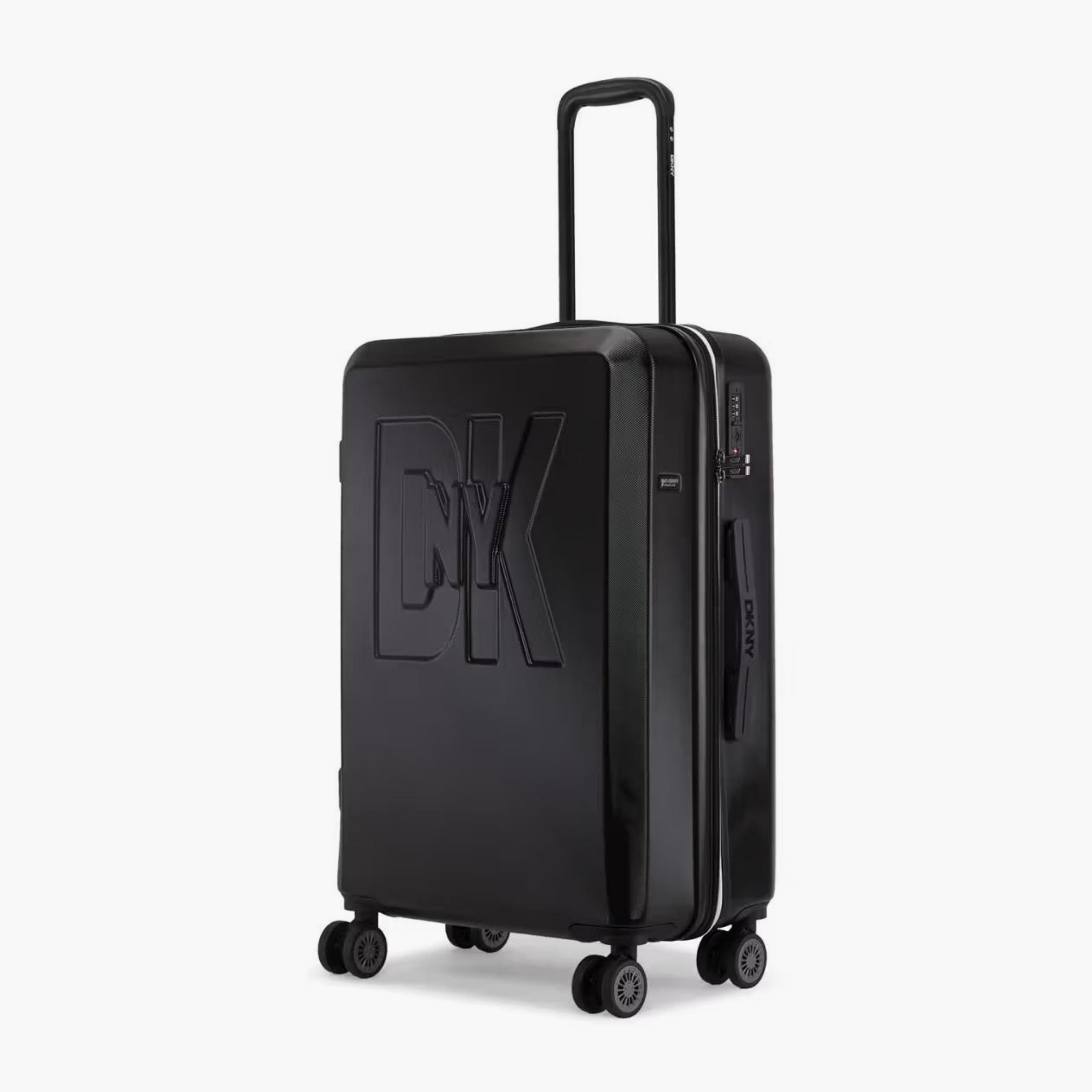 شنطة سفر صلبة بعجلات ومقبض قابل للسحب ونقوش شعار من دكني - 24 بوصة-travel-luggagesandbags-luggage-image-1