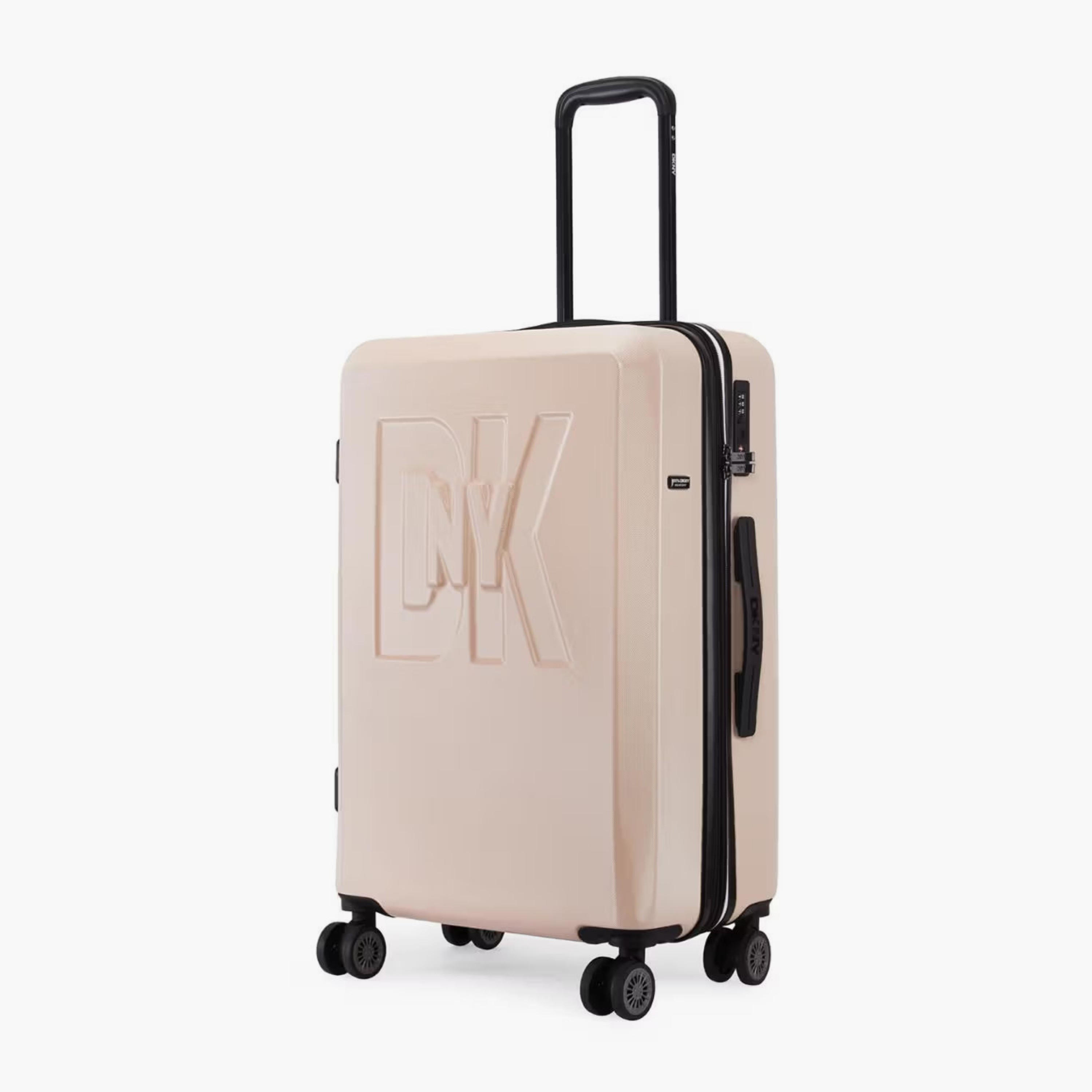 شنطة سفر صلبة بعجلات ومقبض قابل للسحب ونقوش شعار من دكني - 24 بوصة-travel-luggagesandbags-luggage-image-1