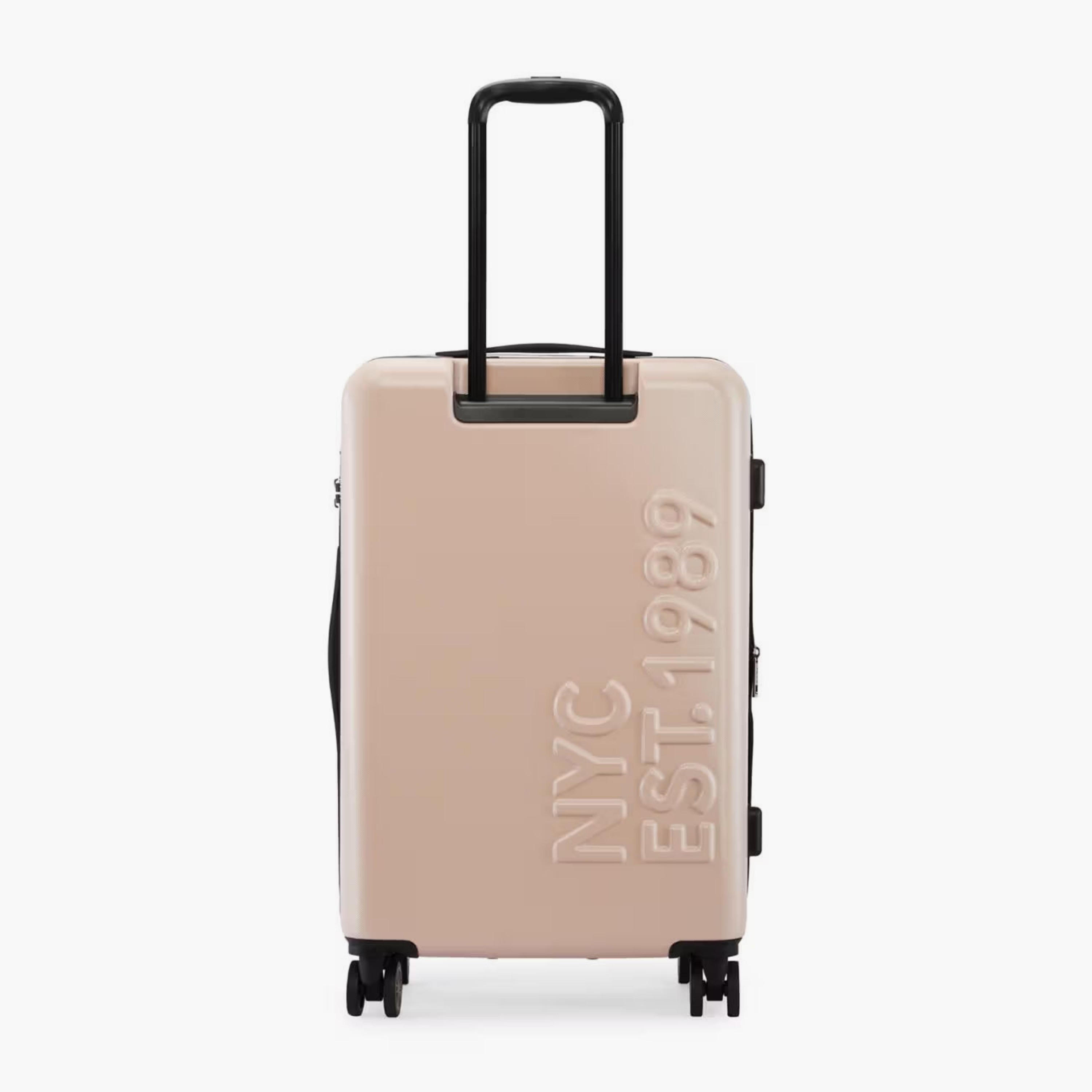 شنطة سفر صلبة بعجلات ومقبض قابل للسحب ونقوش شعار من دكني - 24 بوصة-travel-luggagesandbags-luggage-image-3