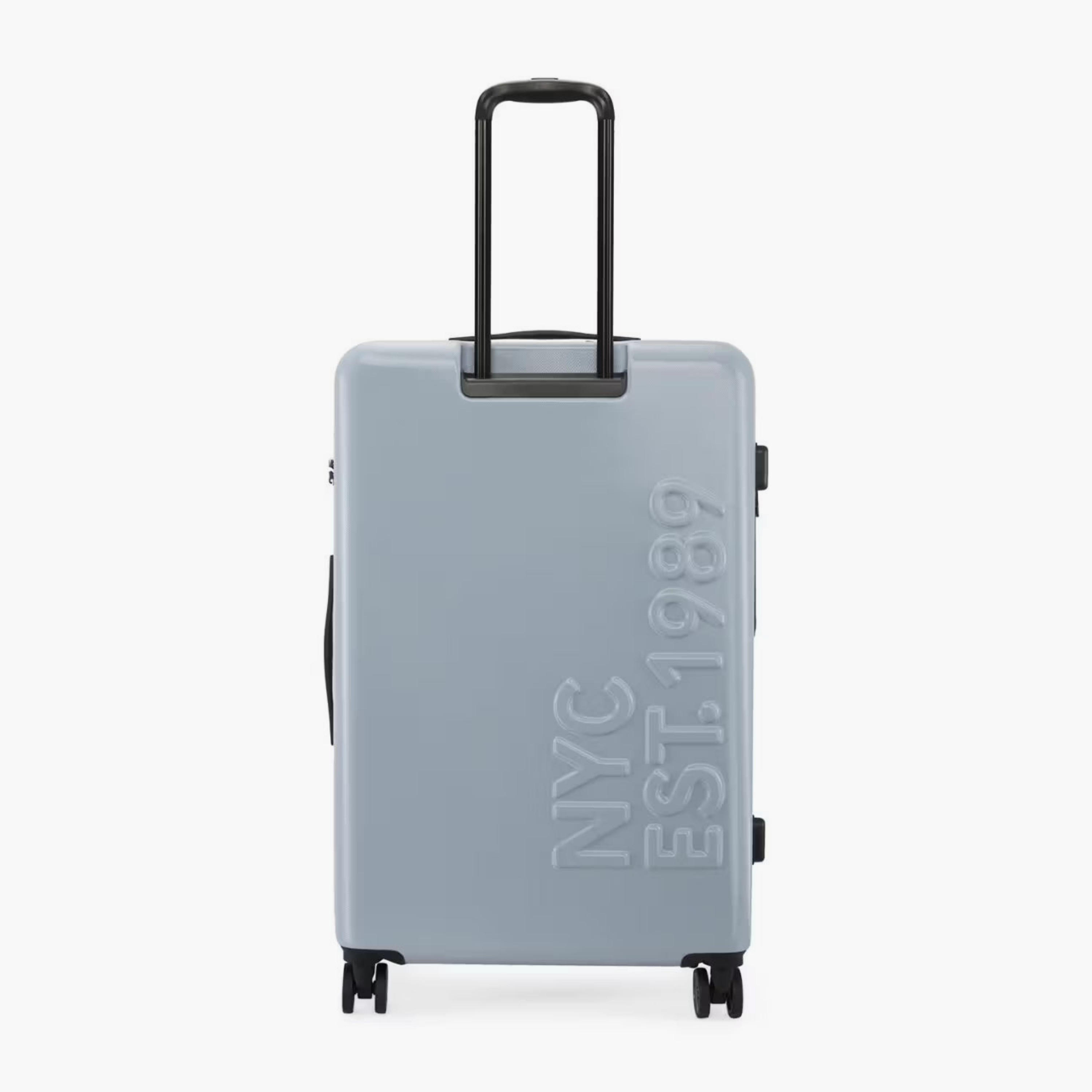 DKNY Embossed Hardcase Luggage Trolley with Retractable Handle - 28 inches Check-In Bag-travel-luggagesandbags-luggage-image-3