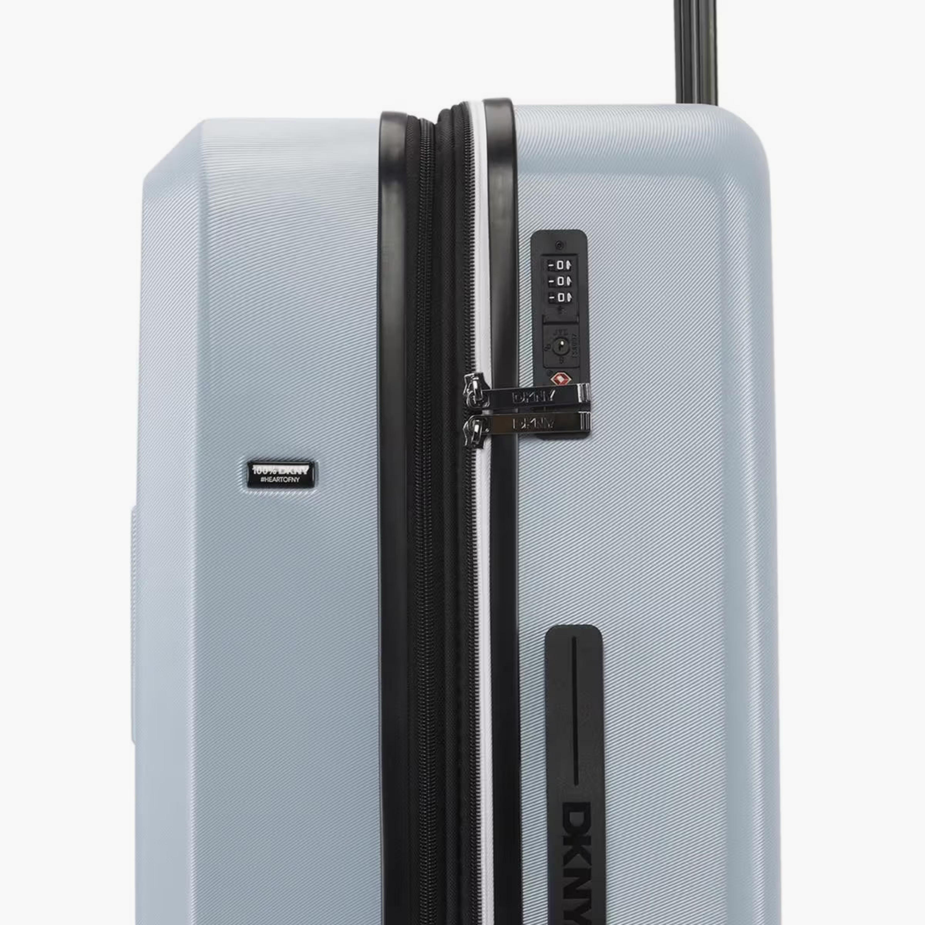 DKNY Embossed Hardcase Luggage Trolley with Retractable Handle - 28 inches Check-In Bag-travel-luggagesandbags-luggage-image-7