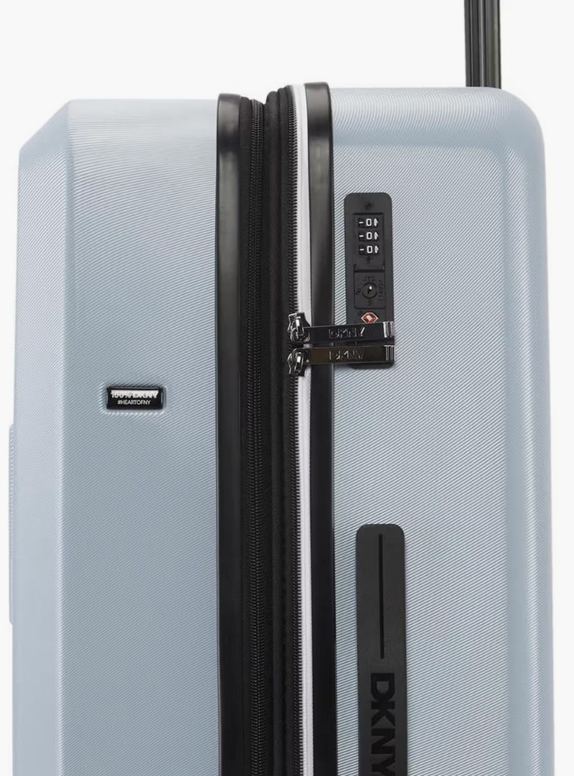 DKNY Embossed Hardcase Luggage Trolley with Retractable Handle - 28 inches Check-In Bag-travel-luggagesandbags-luggage-image-7