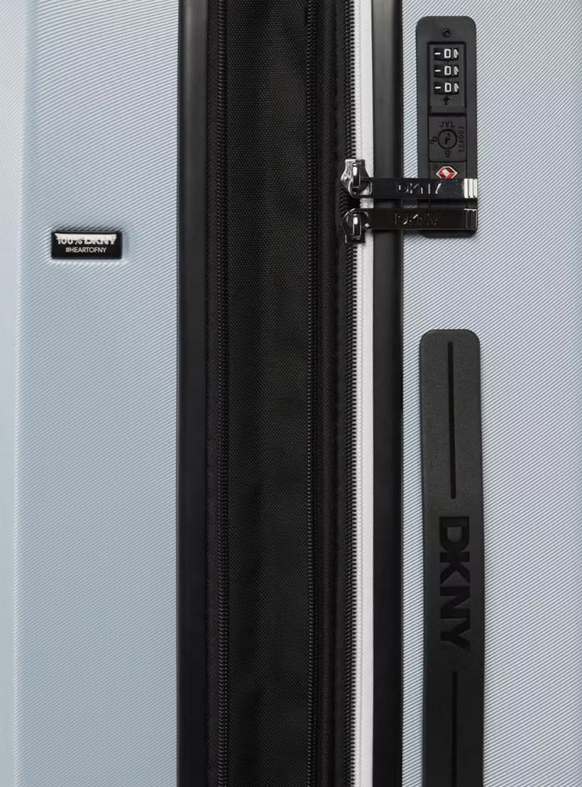 DKNY Embossed Hardcase Luggage Trolley with Retractable Handle - 28 inches Check-In Bag-travel-luggagesandbags-luggage-image-8