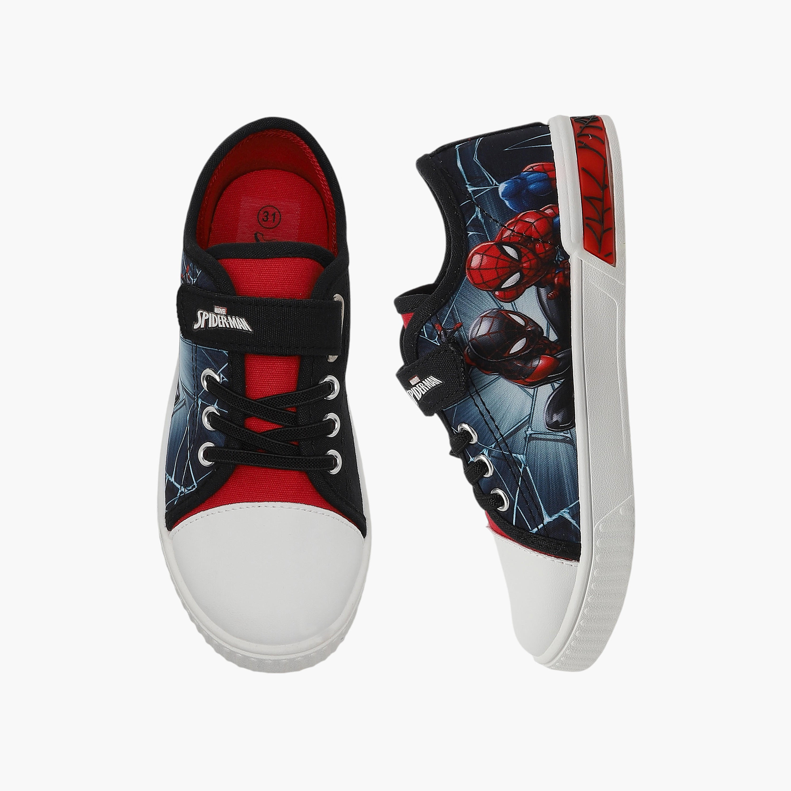 Boys Hook & Loop Ankle Sneakers-boys-shoes-sneakers-image-1