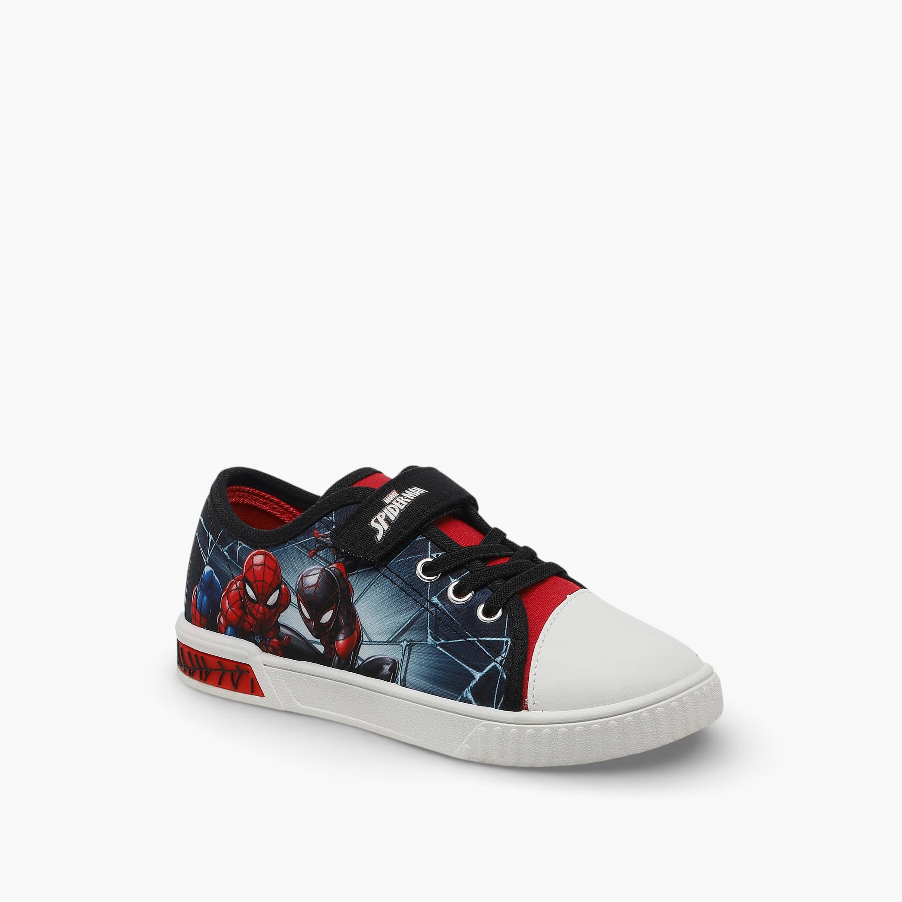 Boys Hook & Loop Ankle Sneakers-boys-shoes-sneakers-image-2