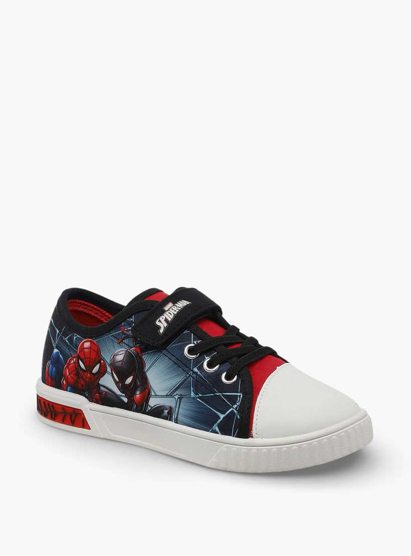 Boys Hook & Loop Ankle Sneakers-boys-shoes-sneakers-image-2