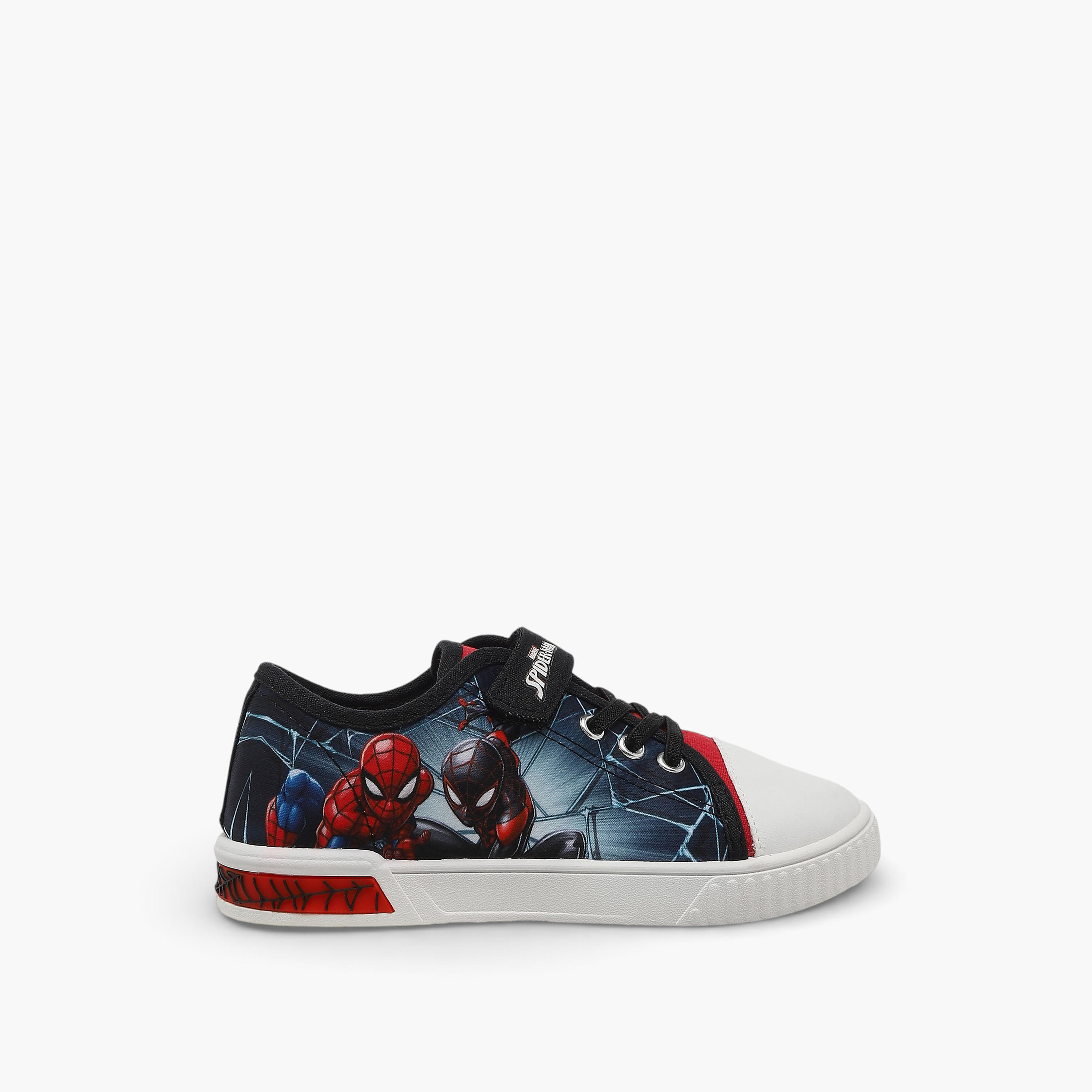 Boys Hook & Loop Ankle Sneakers-boys-shoes-sneakers-image-3