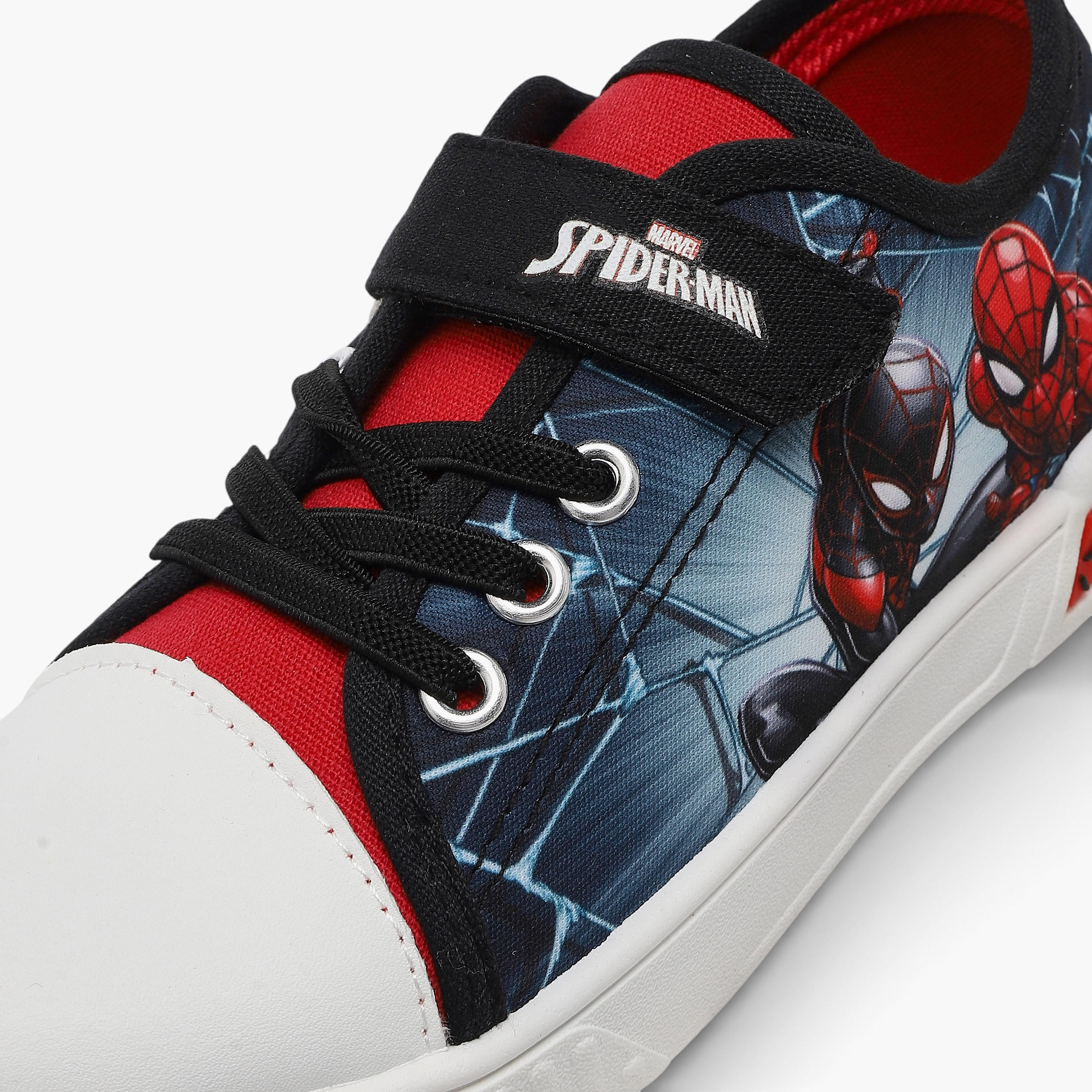 Boys Hook & Loop Ankle Sneakers-boys-shoes-sneakers-image-4