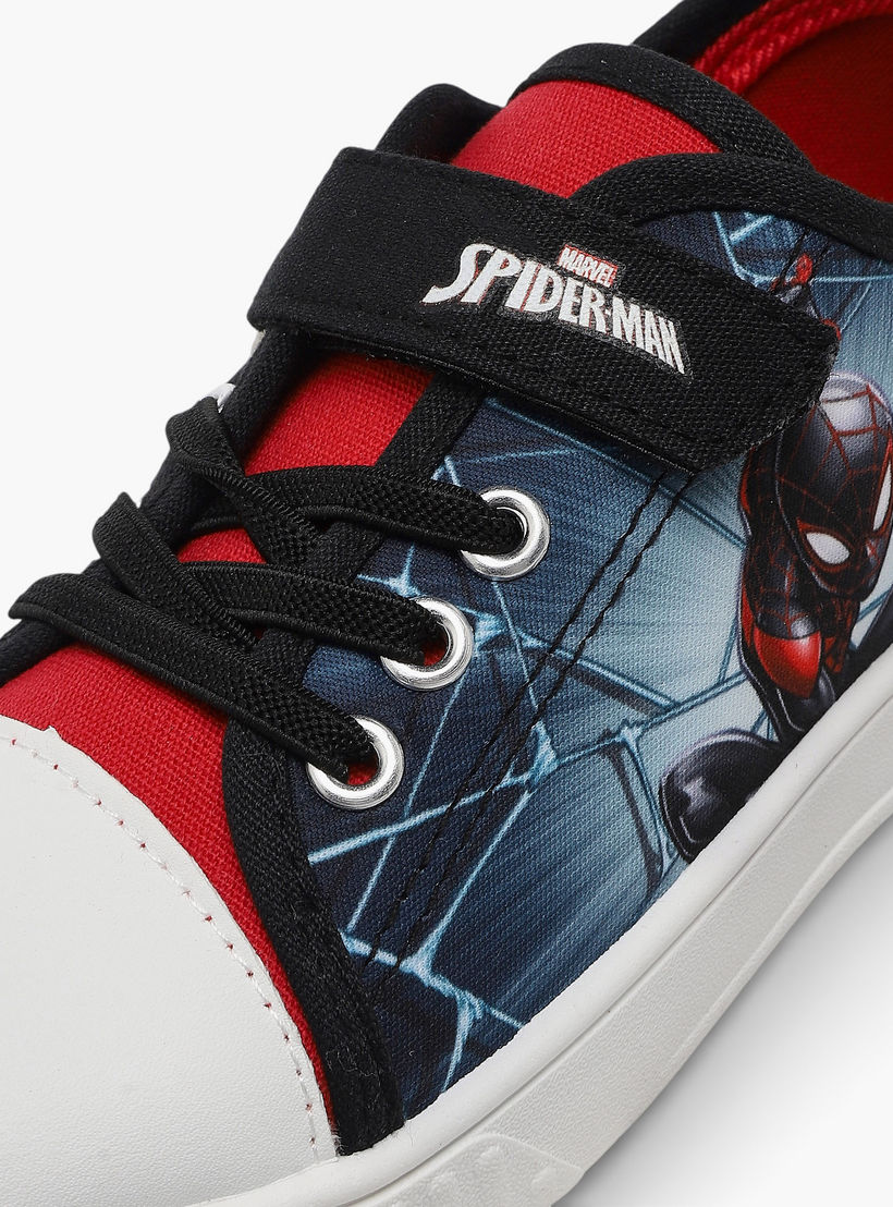 Boys Hook & Loop Ankle Sneakers-boys-shoes-sneakers-image-4