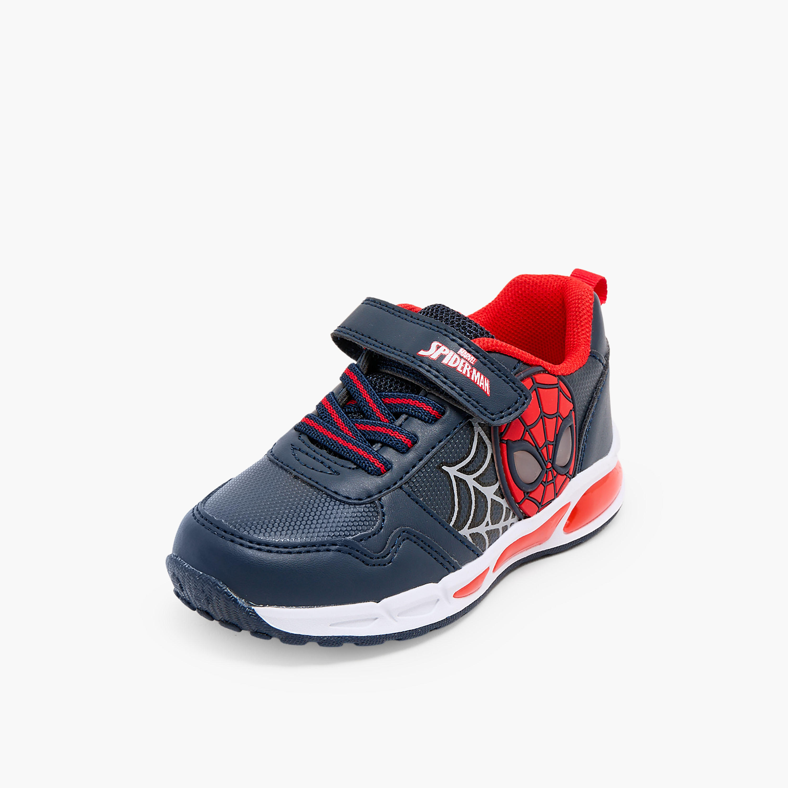 حذاء سنيكرز للكاحل بإضاءة وطبعات للأولاد من مارفل-boys-shoes-sneakers-image-4