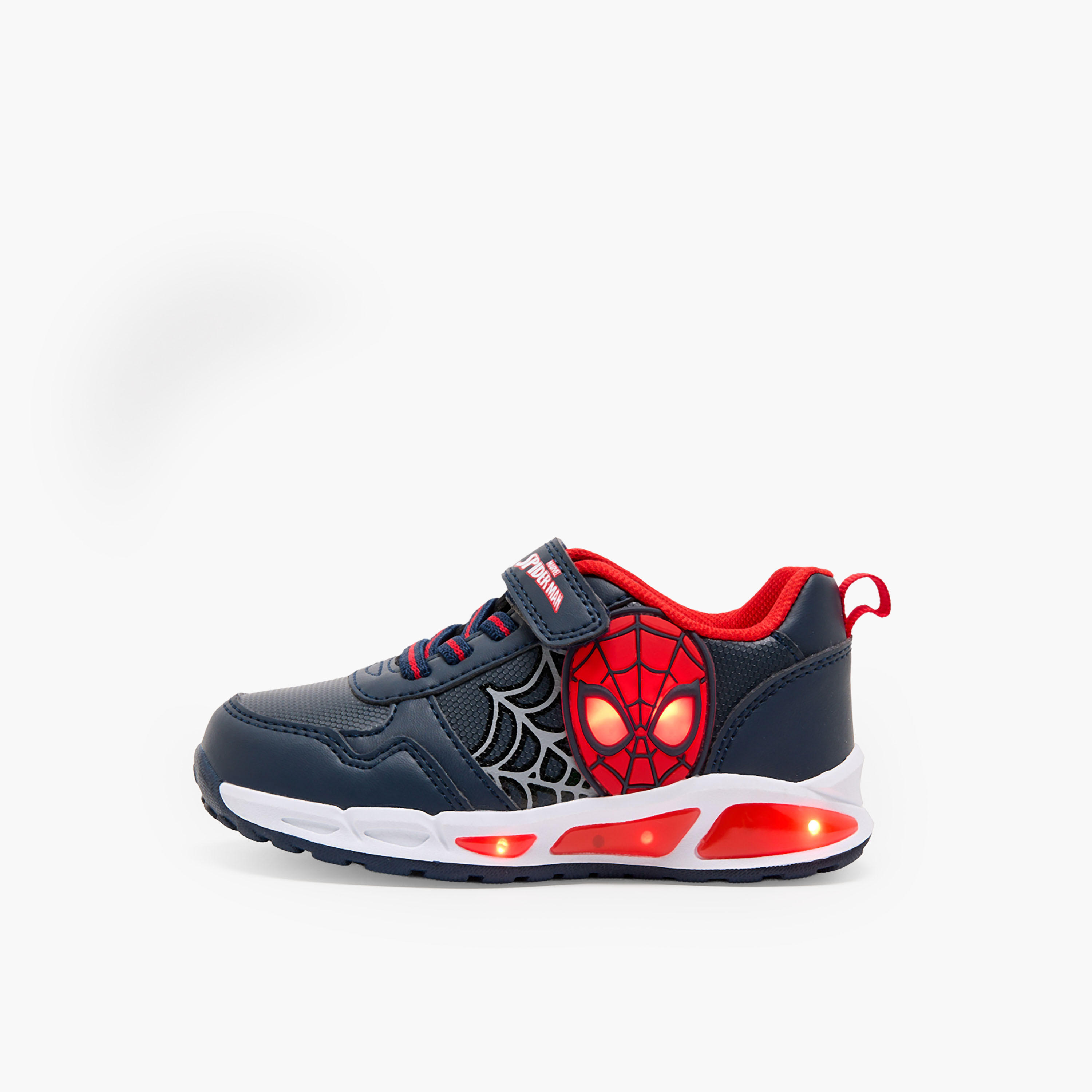 حذاء سنيكرز للكاحل بإضاءة وطبعات للأولاد من مارفل-boys-shoes-sneakers-image-9