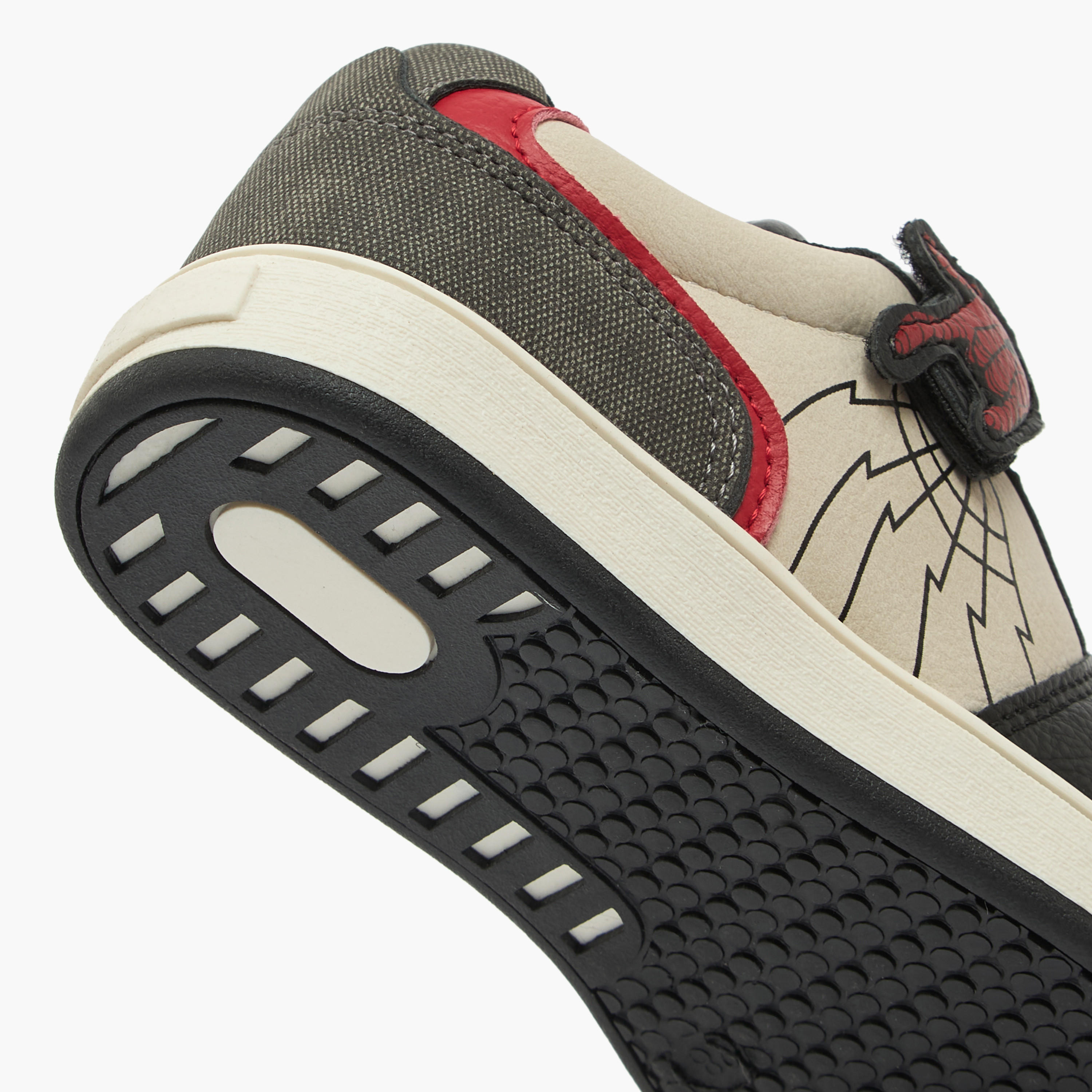 Marvel Boys Spider-Man Hook & Loop Ankle Sneakers-boys-shoes-sneakers-image-5