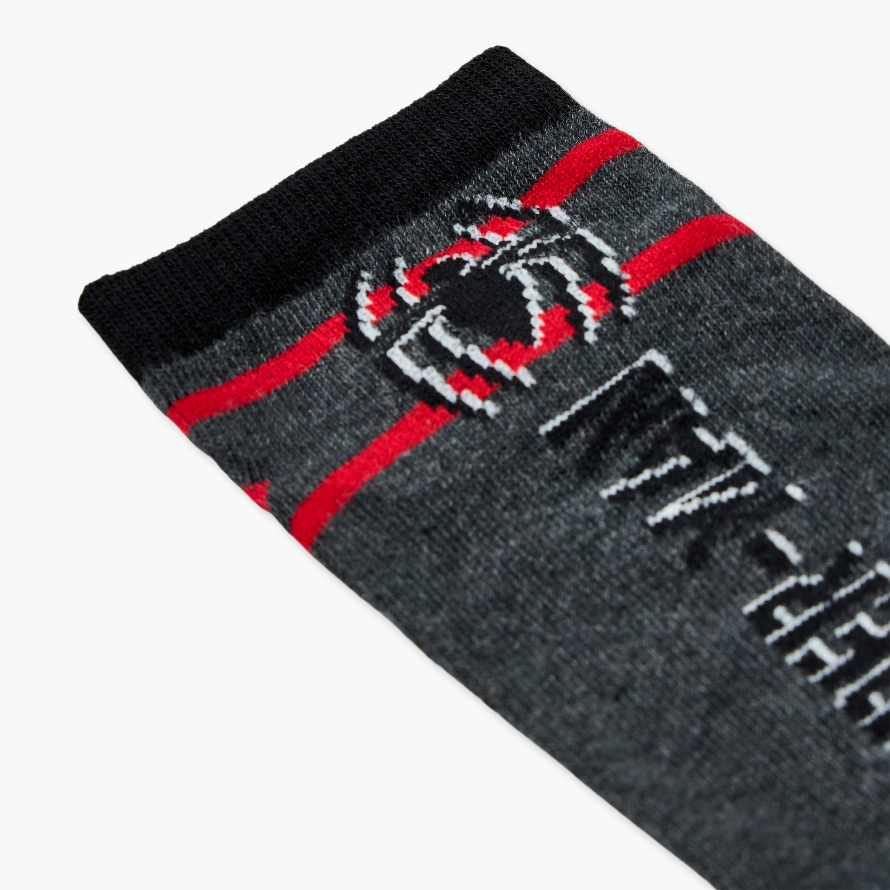 Pack of 5 Marvel Ankle Length Boys Socks with Spider-Man Print-boys-accessories-socks-image-7